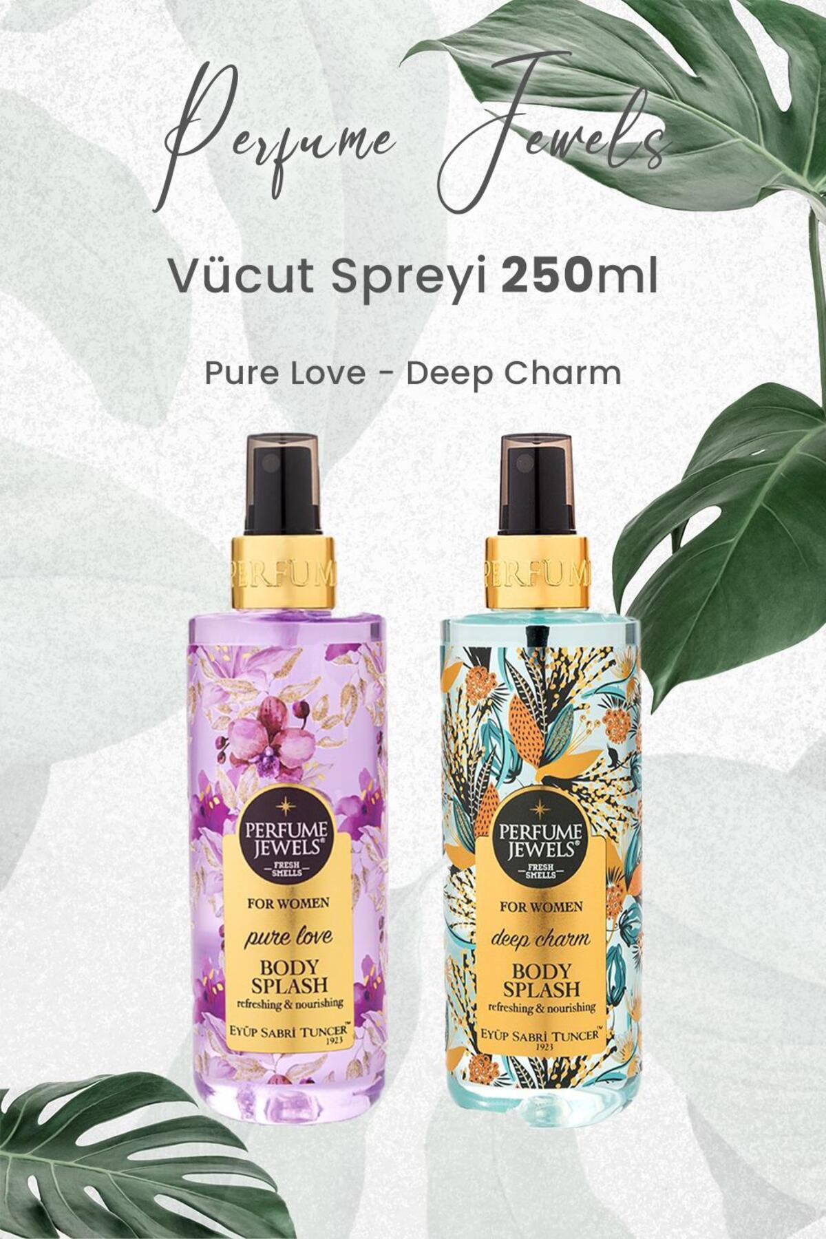 Pj Body Splash Pure Love 250 ml ve Deep Charm 250 ml