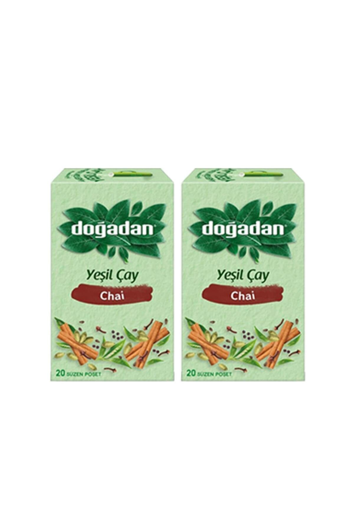 Yeşil Çay Chai Poşet Bardak Çay x 2 adet