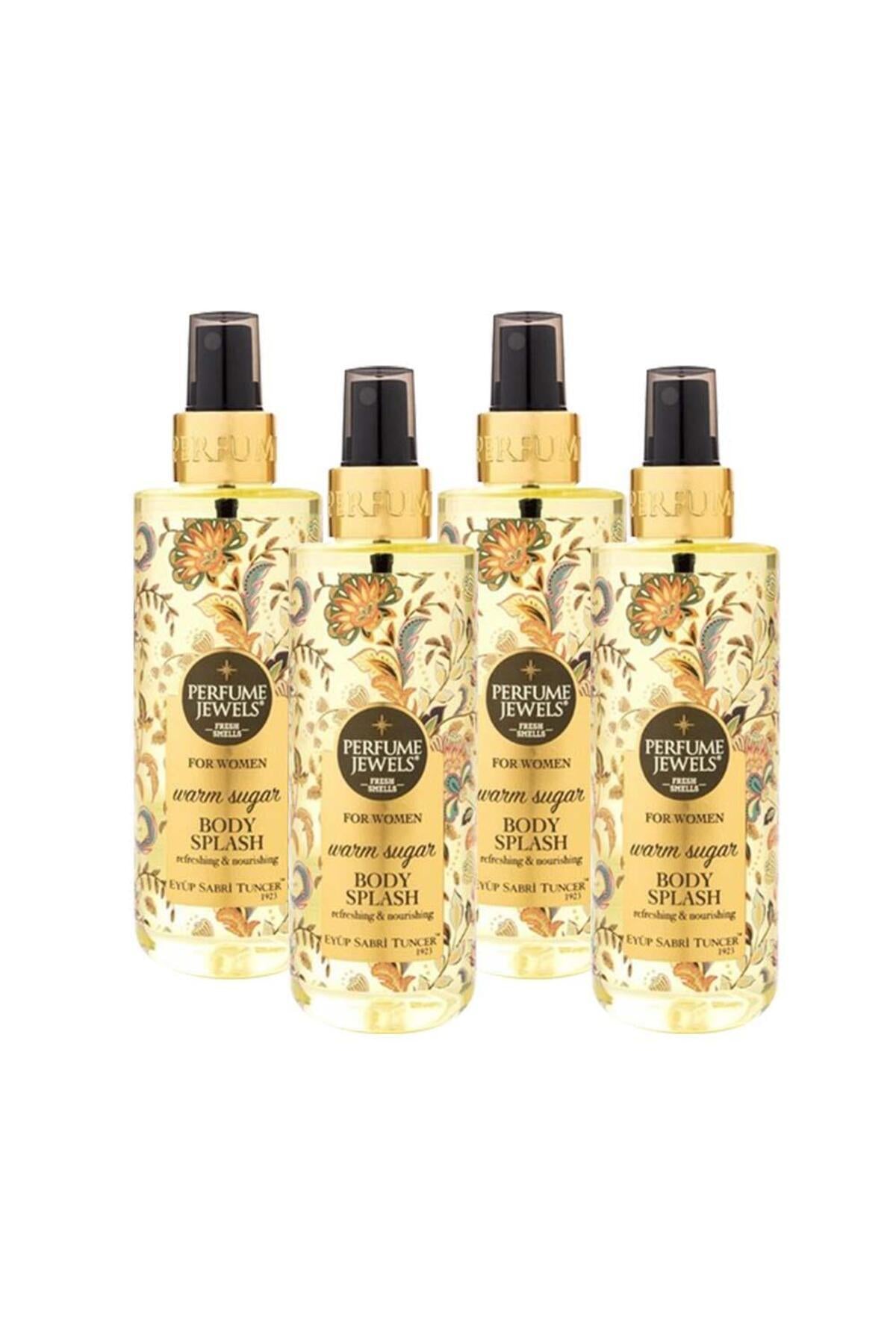 Pj Body Splash Warm Sugar 250 ml X 4