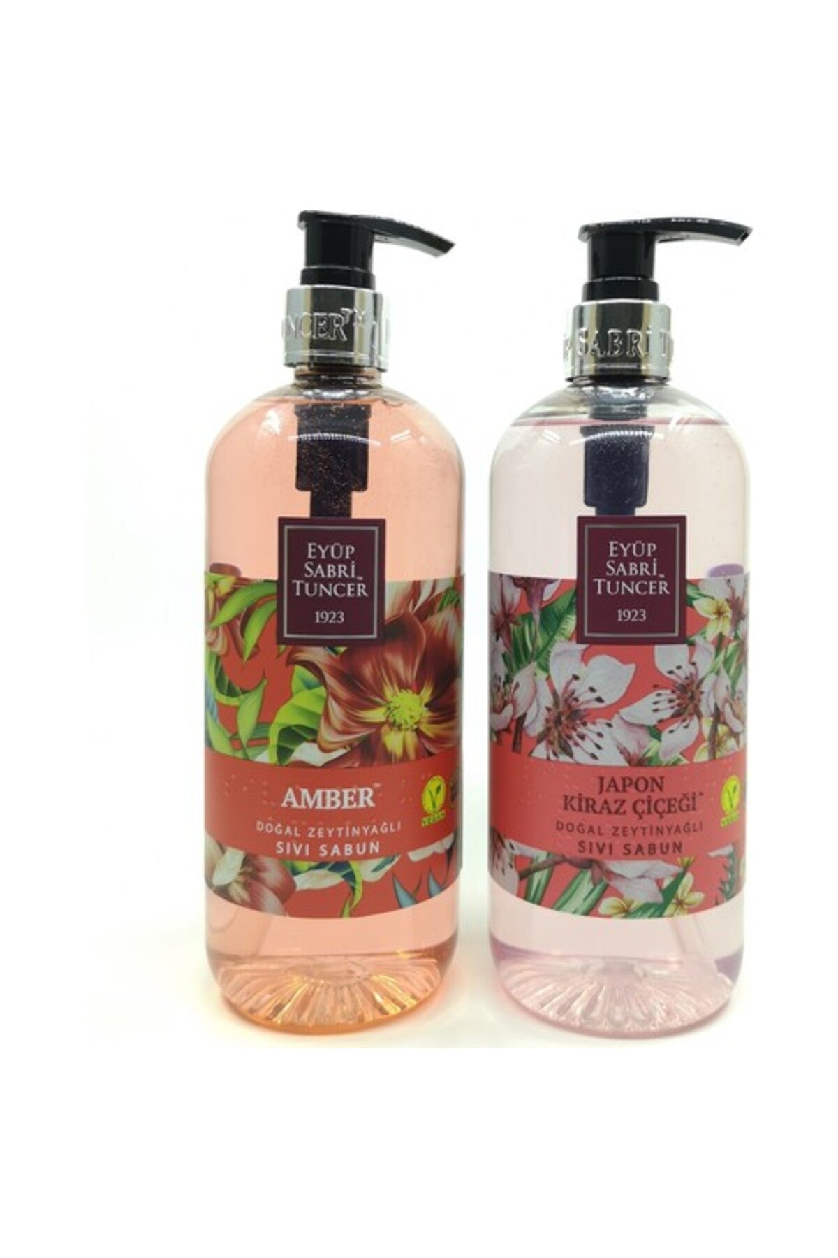 Sıvı Sabun Amber 500 ml ve Japon Kiraz Çiçeği 500 ml