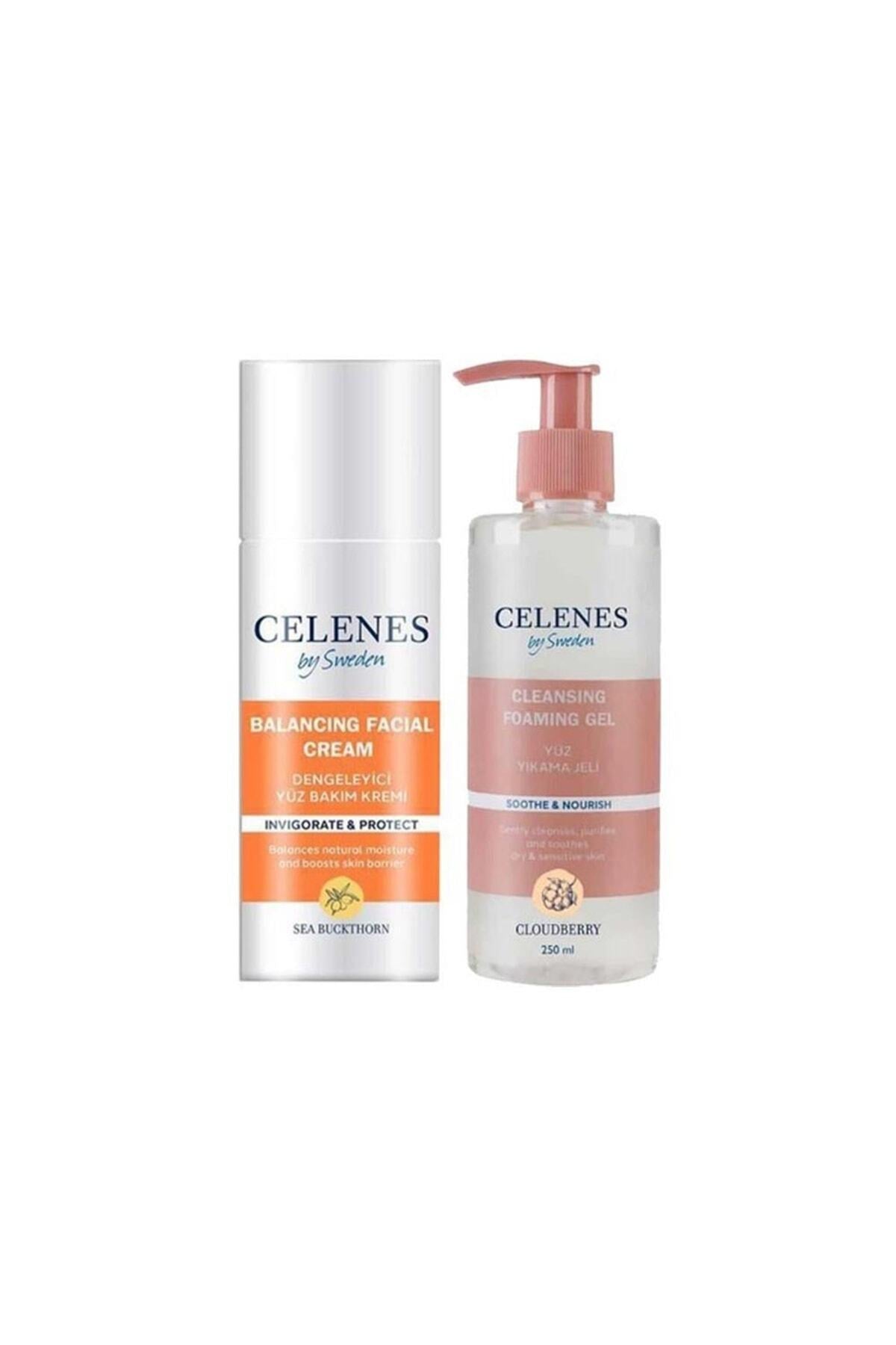 By Sweden Cloudberry Temizleme Jeli 250 Ml Ve Dengeliyici Yüz Kremi 50 Ml
