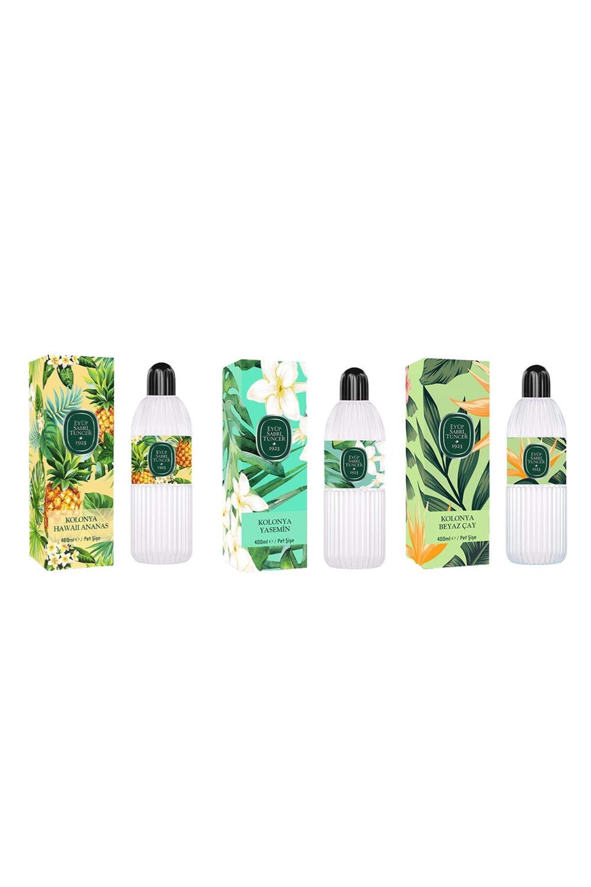 Kolonya Hawaii Ananas, Yasemin ve Beyaz Çay Pet Şişe 400 ml