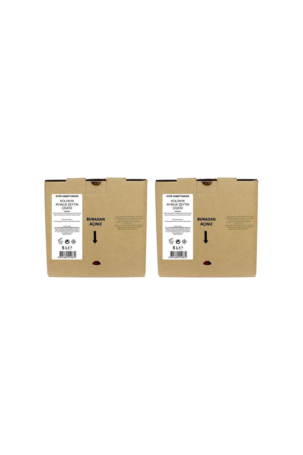 Ayvalık Zeytin Çiçeği Kolonyası 5 lt x 2
