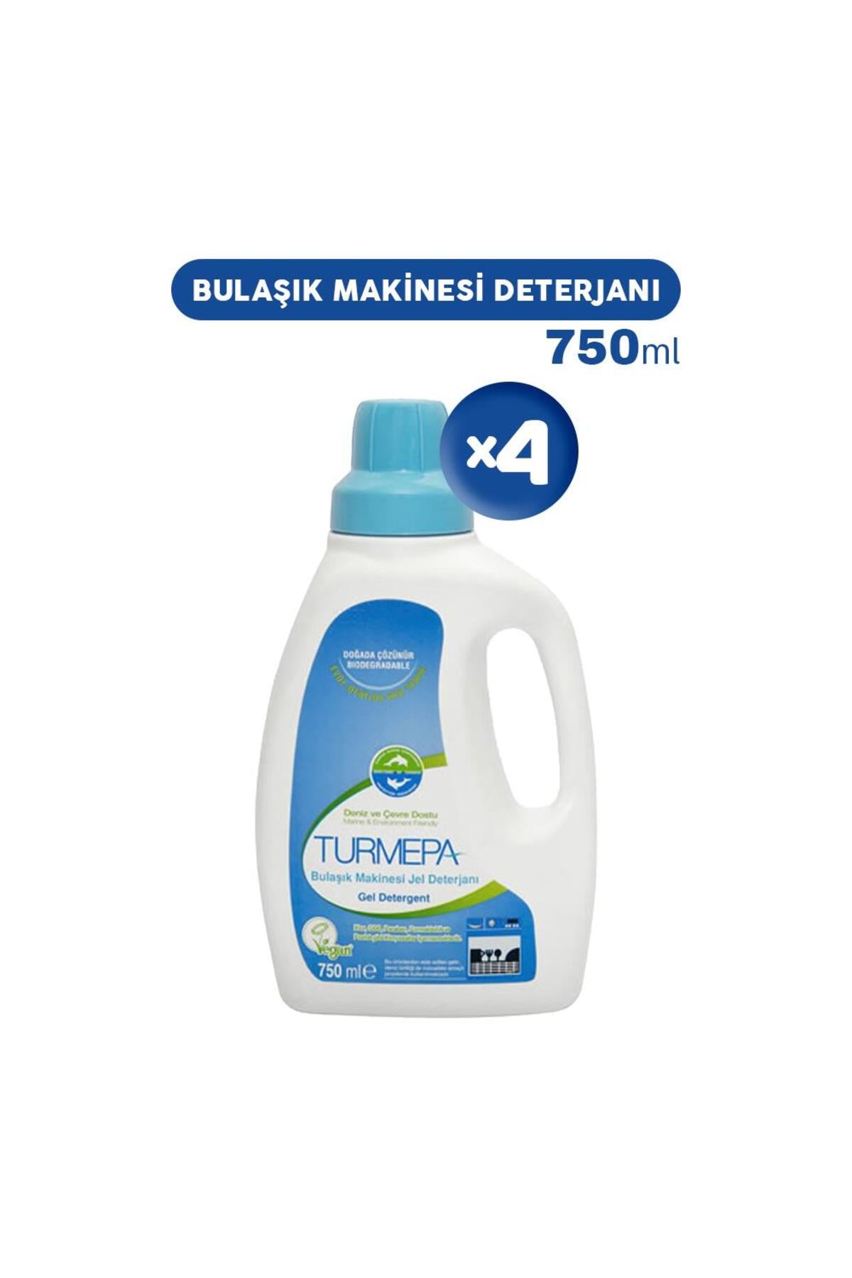 Jel Bulaşık Makinesi Deterjanı 750 ml x 4