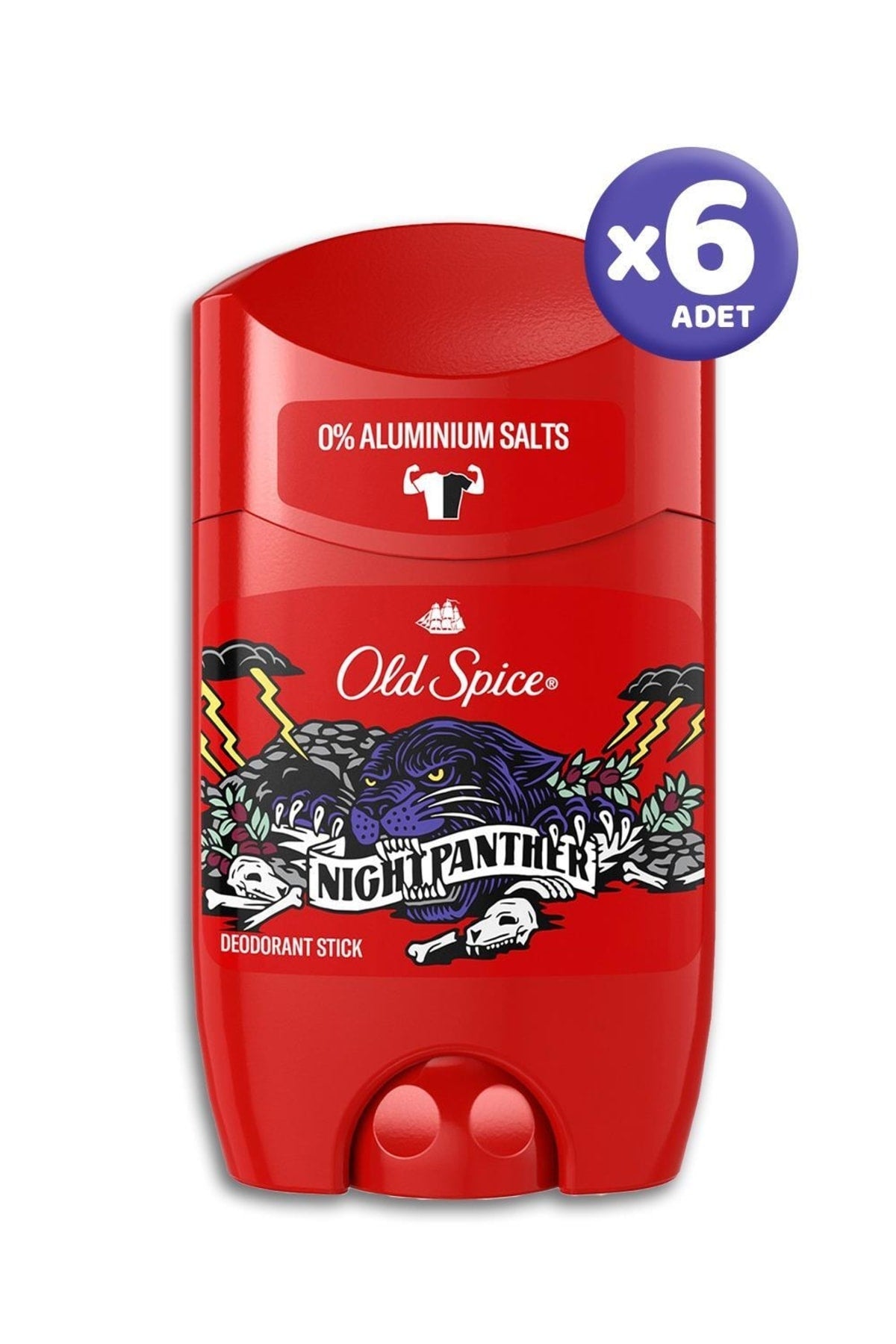 Night Panter Deodorant Stick 50 Ml - 6 Adet