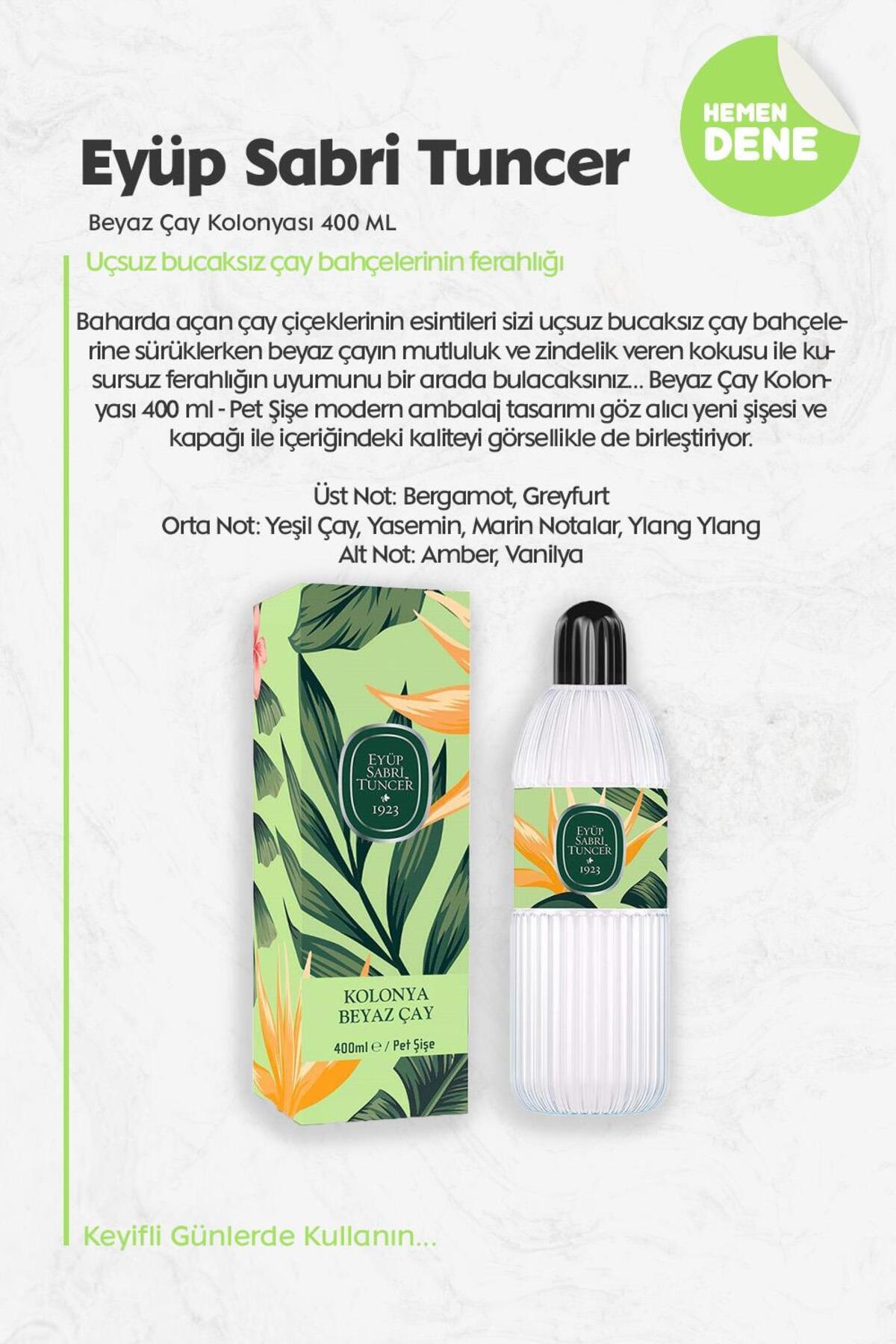 Beyaz Çay Kolonyası 400 ML