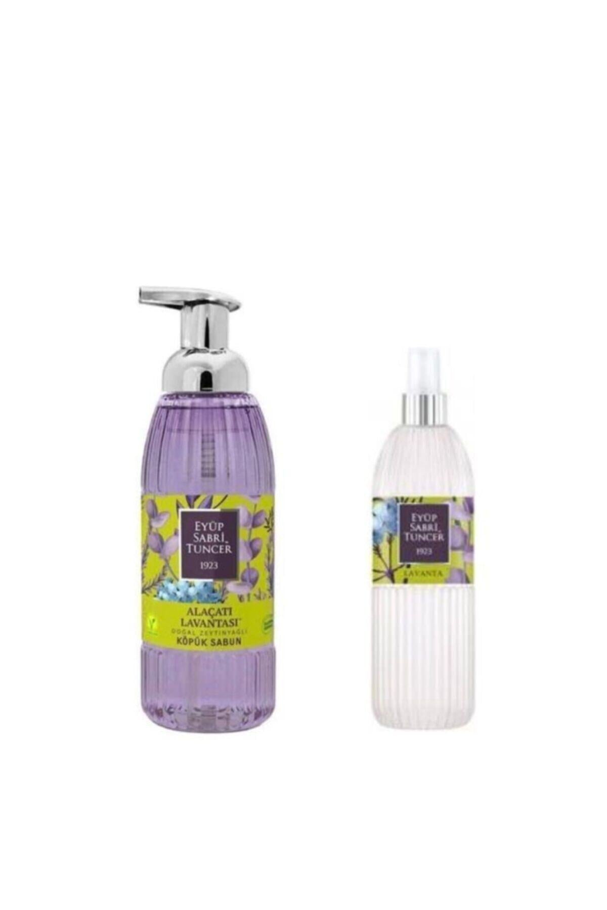 Alaçatı Lavantası Köpük Sabun 500 ml ve Kolonya 150 ML