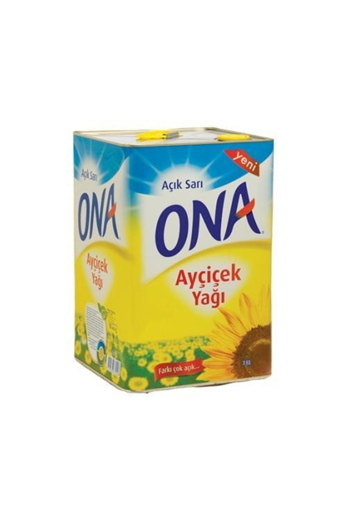 Ayçiçek Yağı Teneke 18 Lt