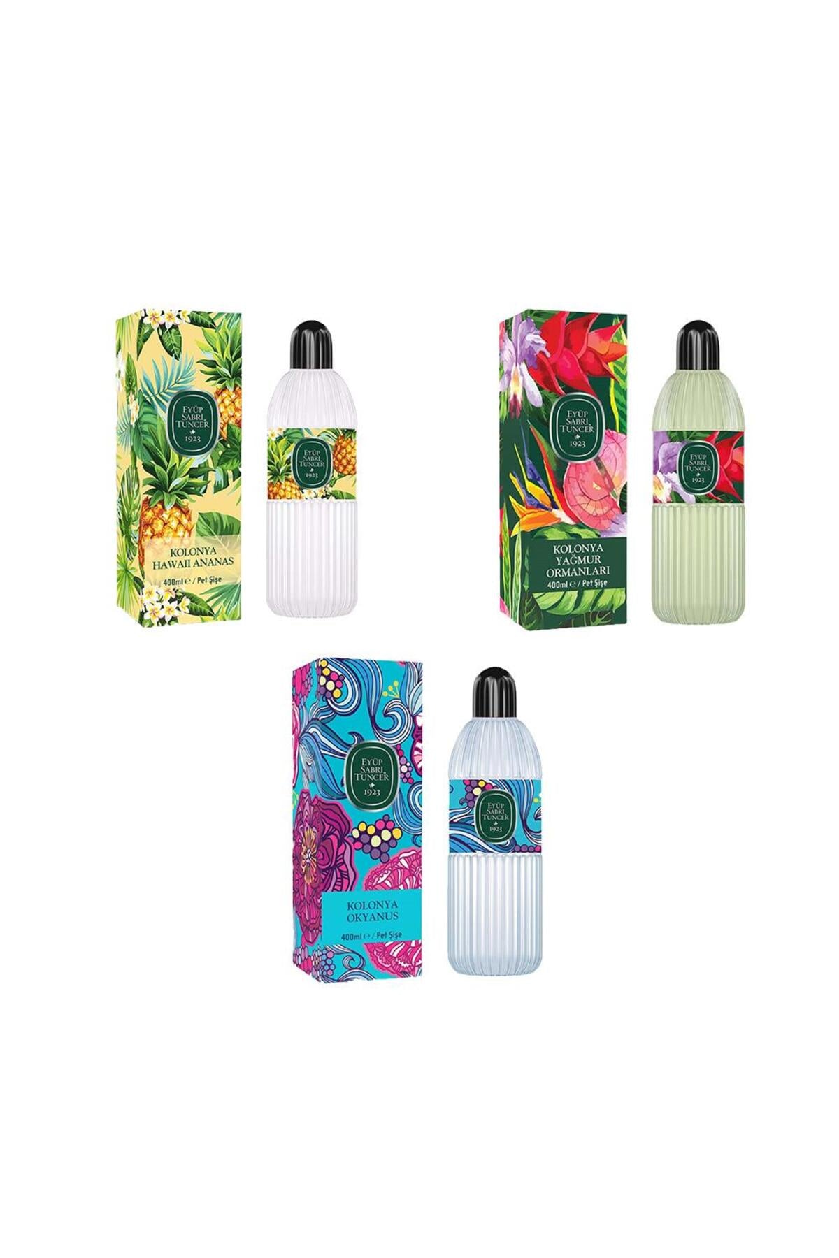 Kolonya Okyanus, Hawaii Ananas ve Yağmur Ormanları Pet Şişe 400 ml