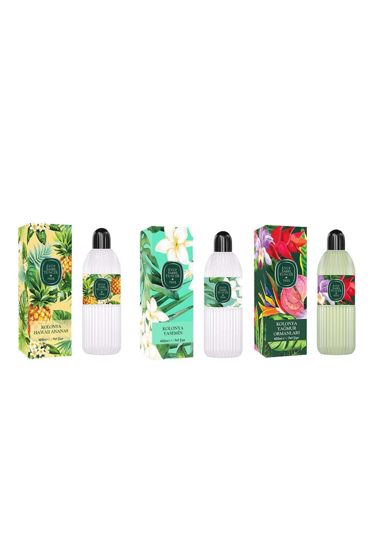 Kolonya Hawaii Ananas, Yasemin ve Yağmur Ormanları Pet Şişe 400 ml