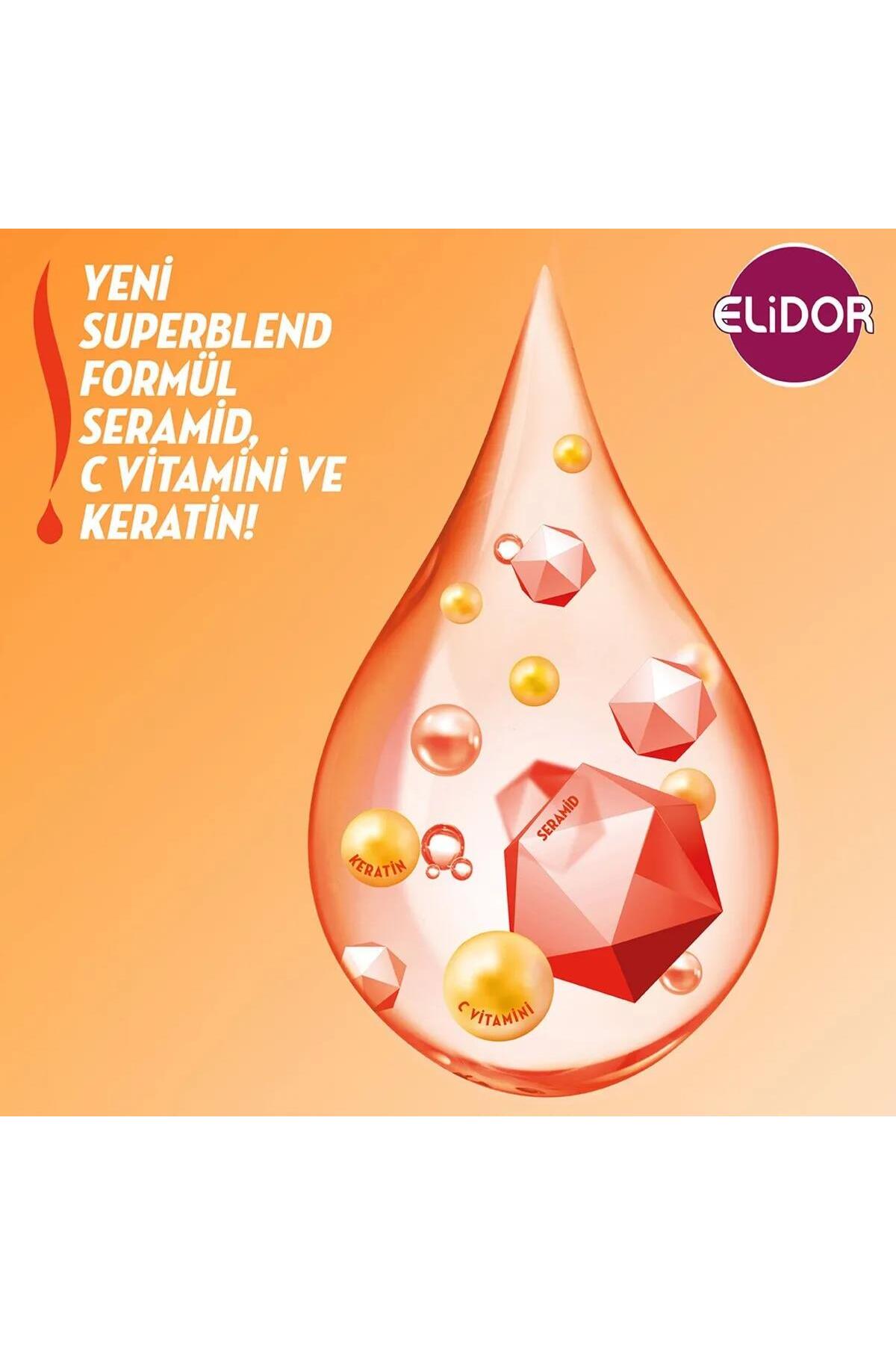 7 AL 6 ÖDE Elidor Anında Onarıcı Şampuan 400 ml, Pamuk Hediyeli