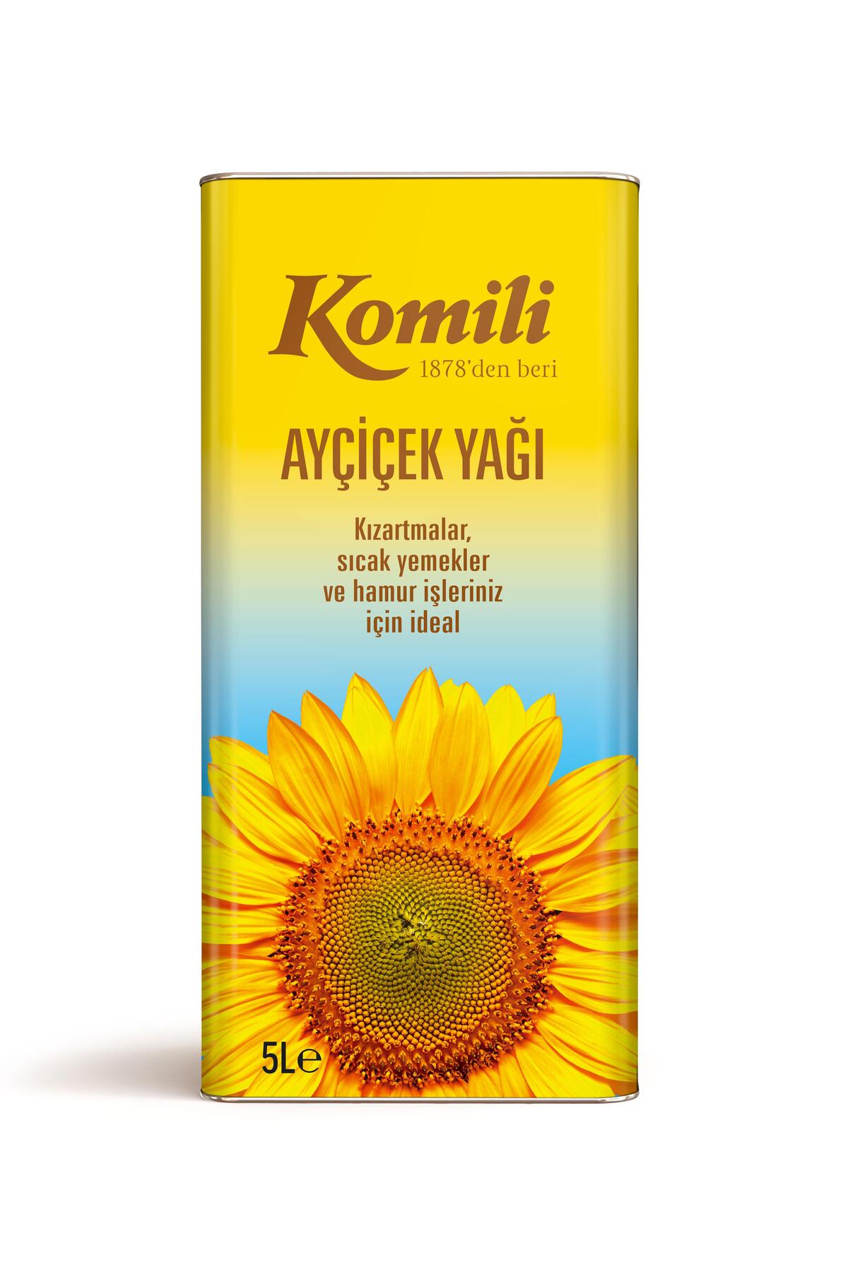 Ayçiçek Yağı 5 Lt Teneke