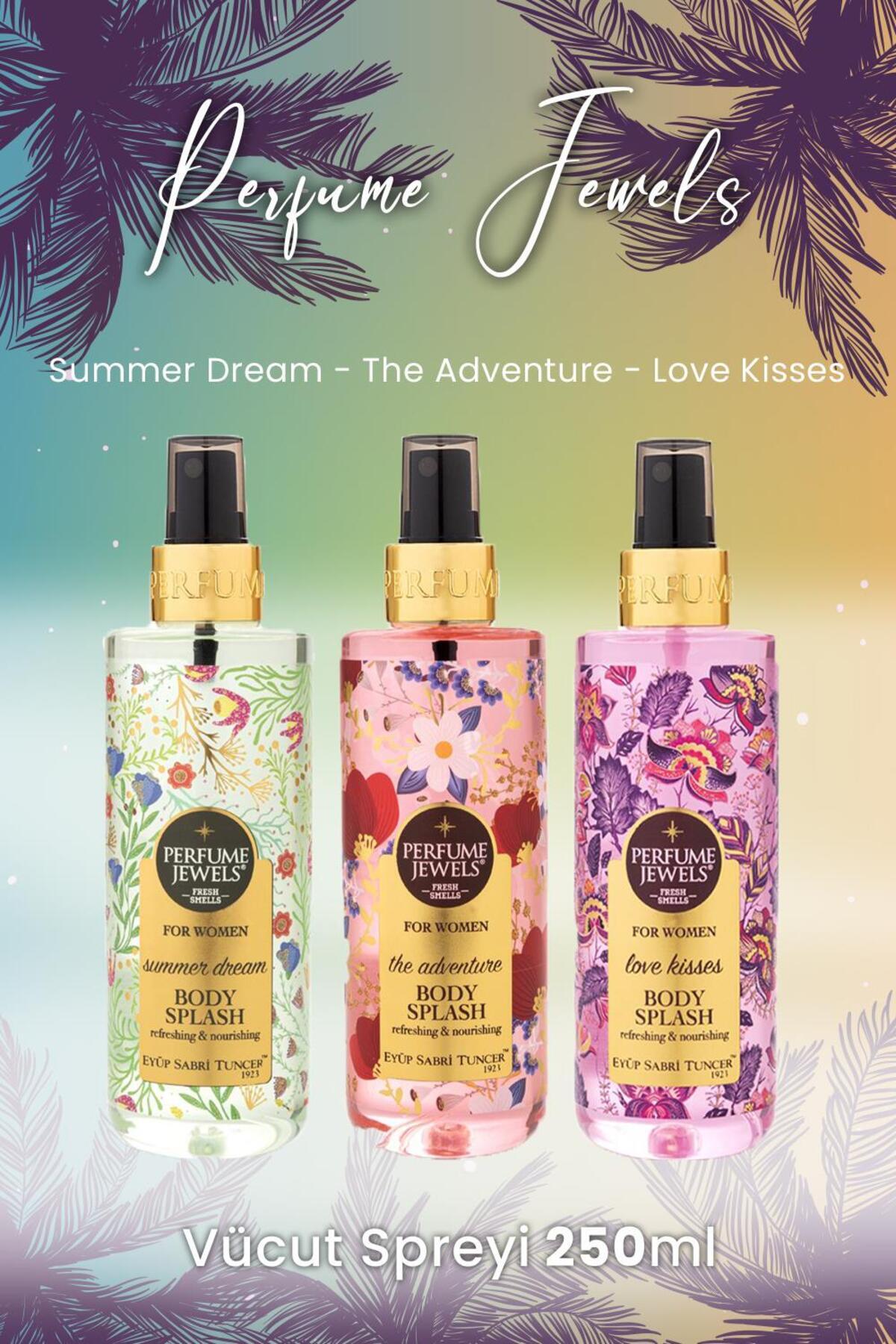 Vücut Spreyi Peaceful, Pure Love ve The Adventure