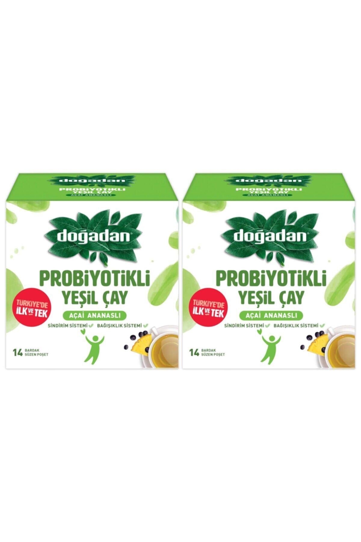 Probiyotikli Yeşil Çay Açai Ananaslı 14'lü x 2