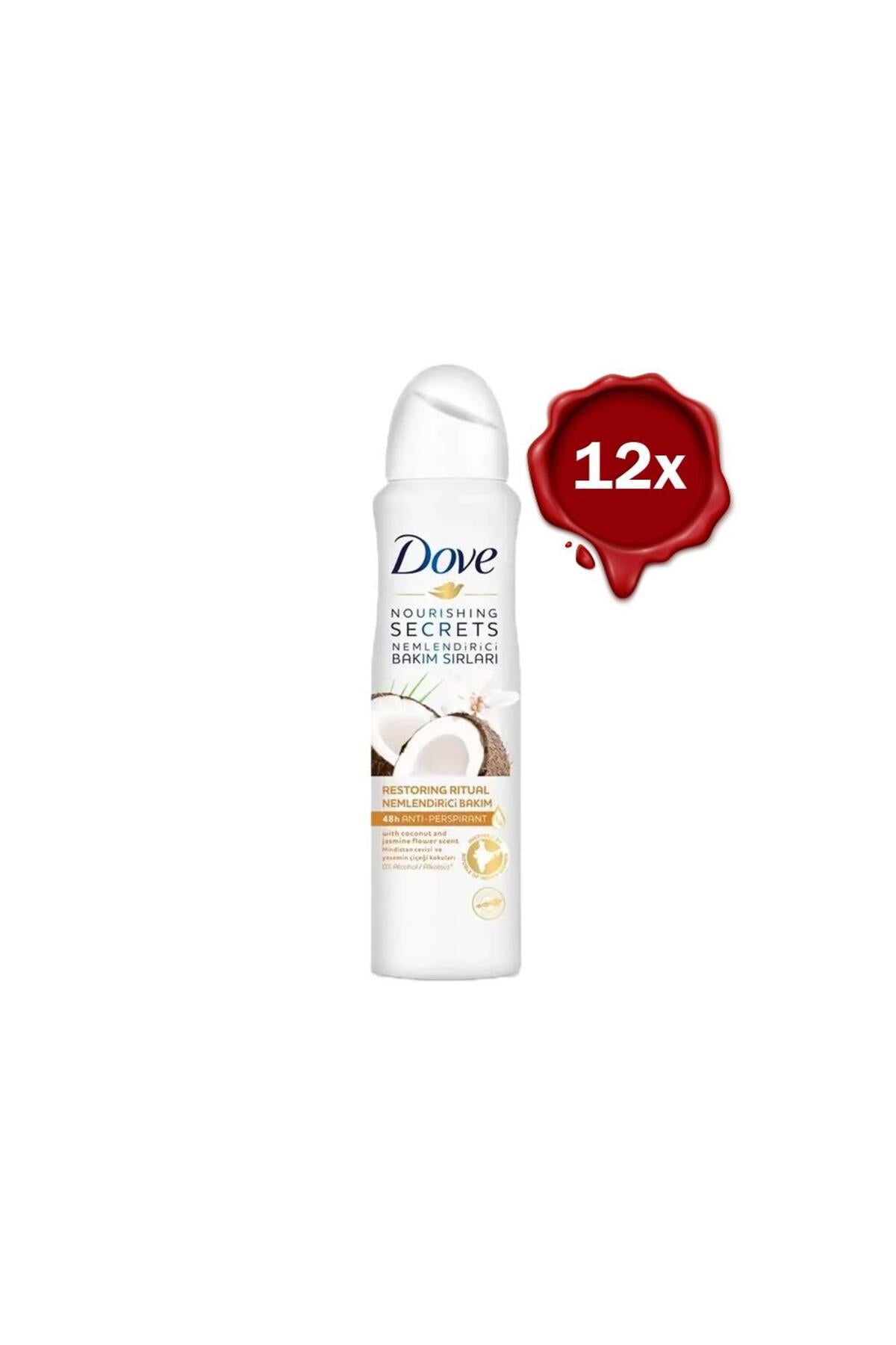 Sprey Deodorant Hindistan Cevizi Kadın 150 ml x 12