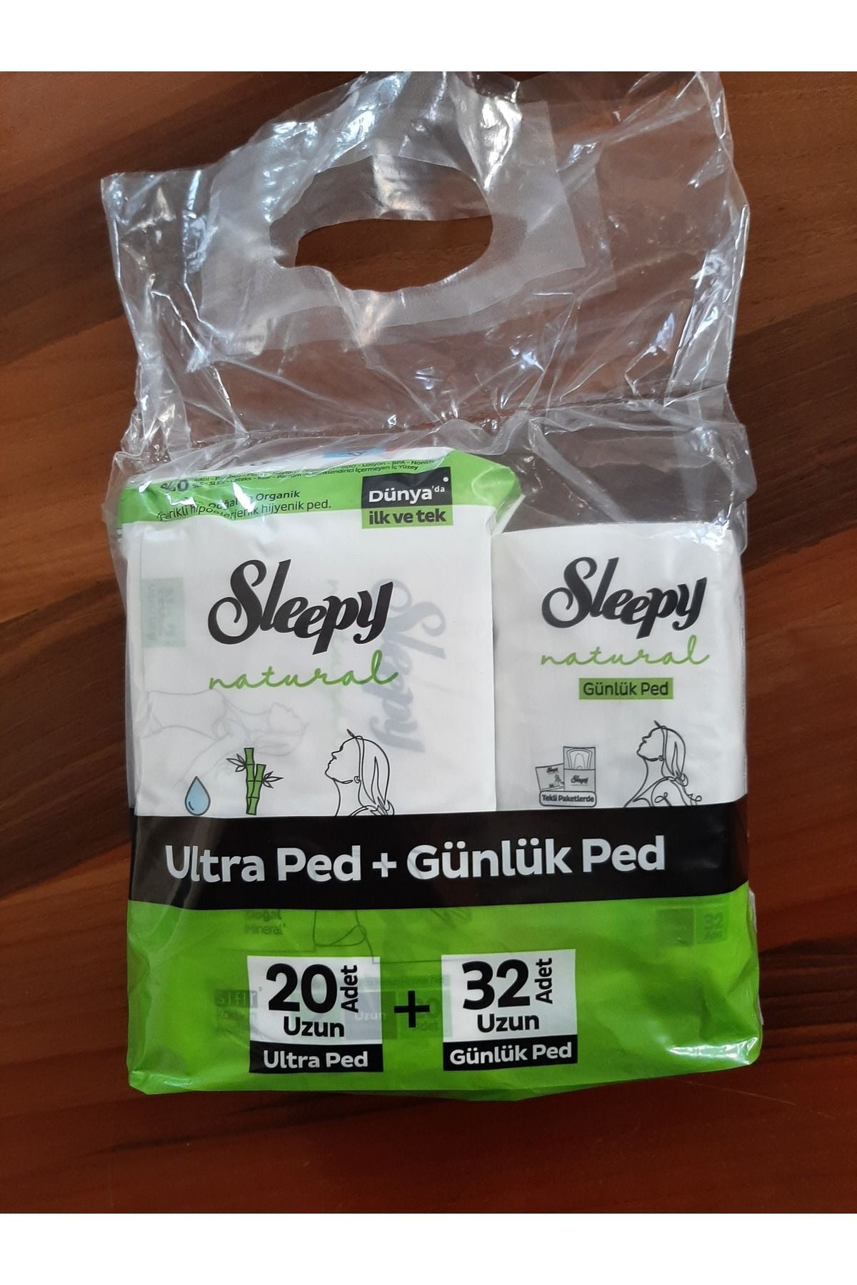 Ultra Ped 20'li Günlük Ped 32'li Ekonomik Paket