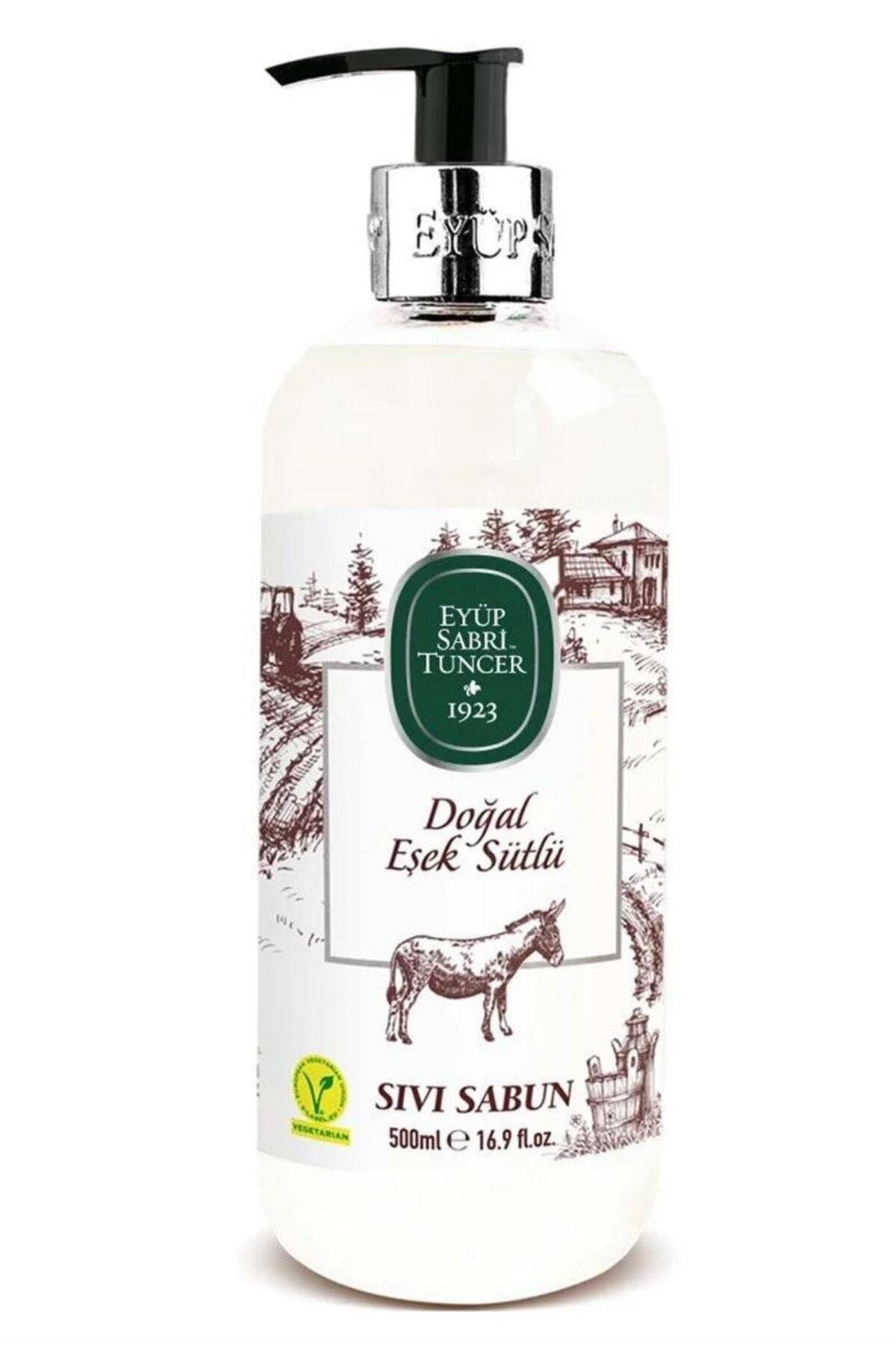 Doğal Eşek Sütlü Sıvı Sabun 500 ml x 6 Adet