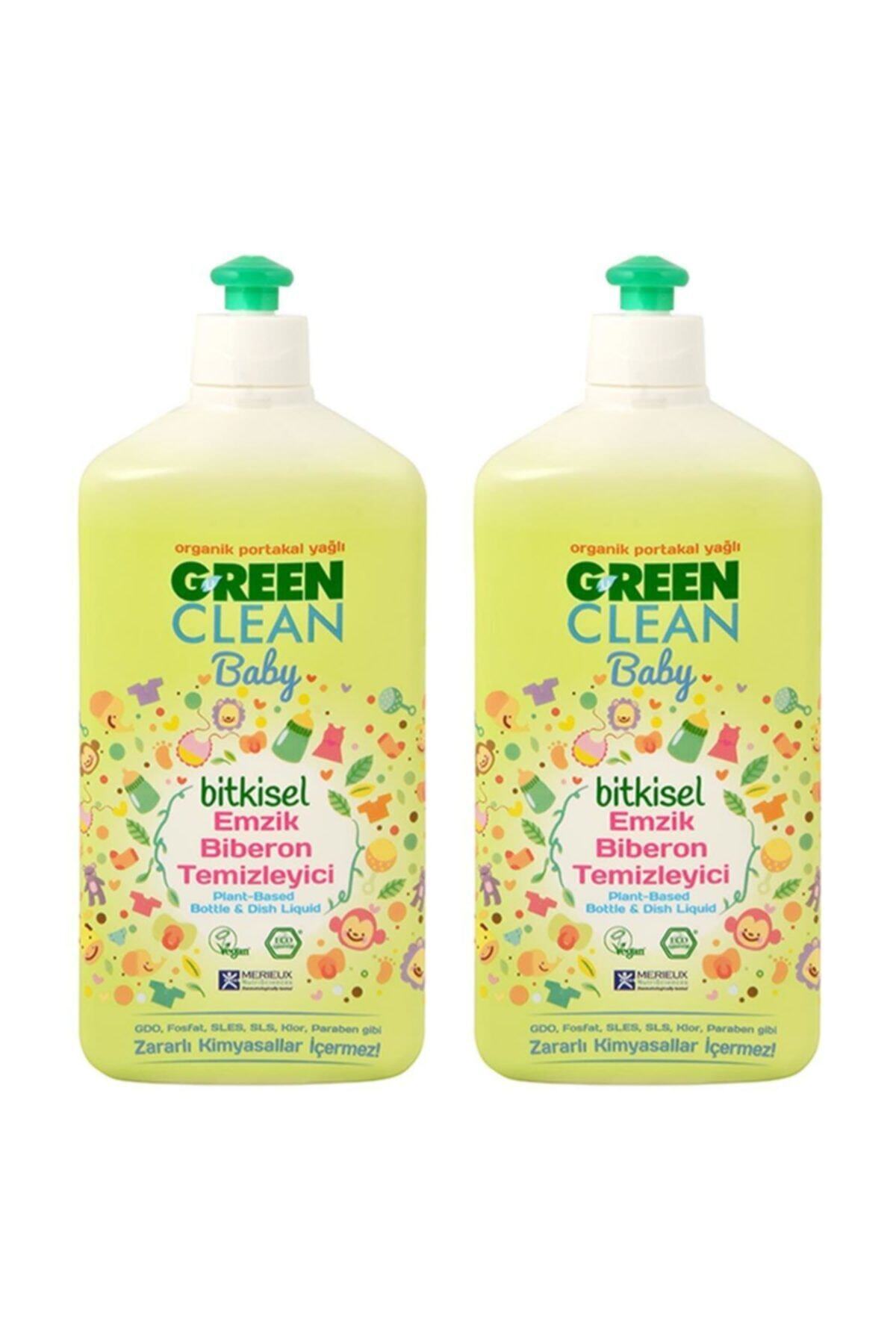 U Baby Bitkisel Biberon Emzik Temizleyici 500 ml x 2 Adet