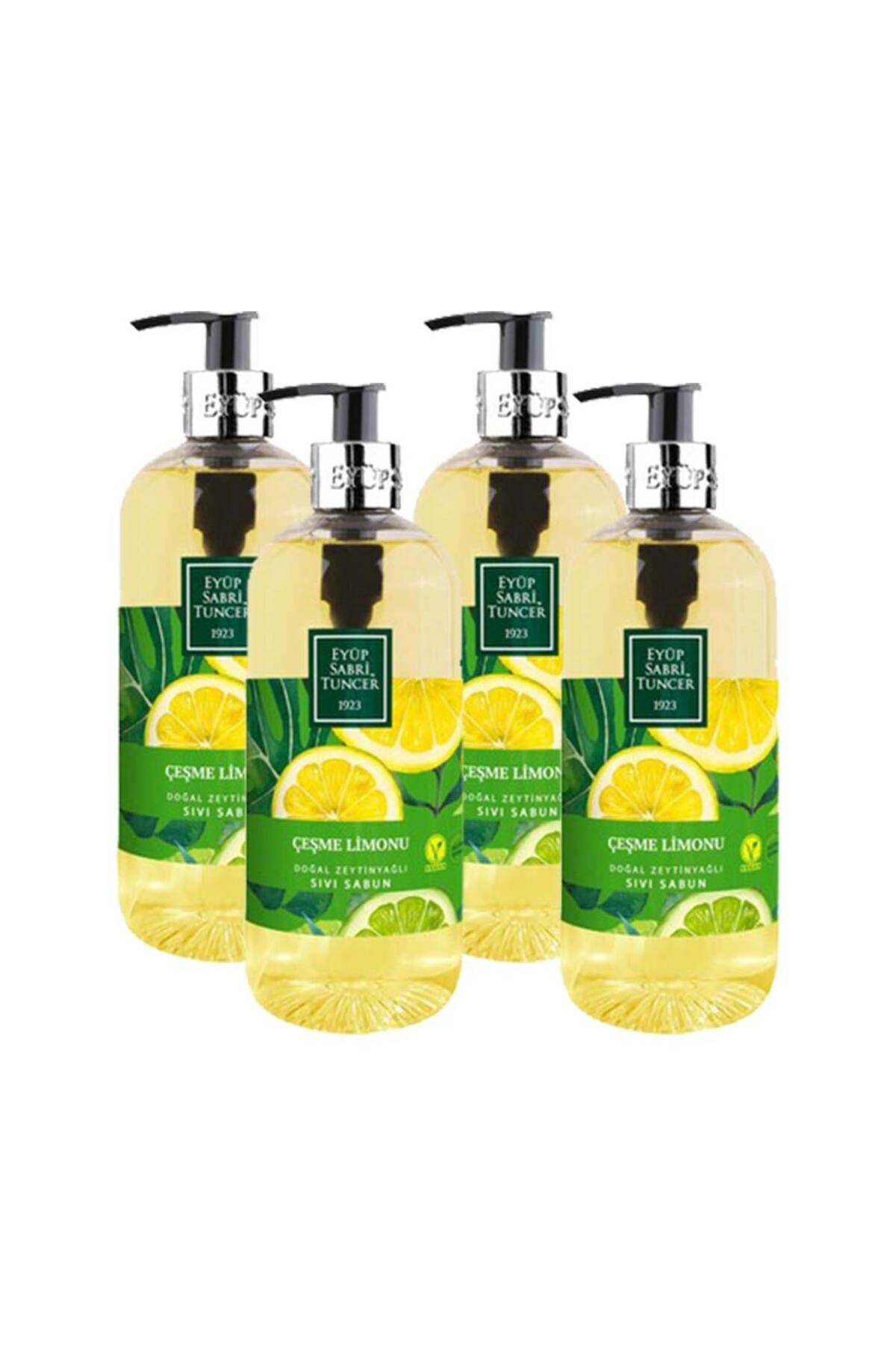 Çeşme Limonu Sıvı Sabun 500 ml x 4