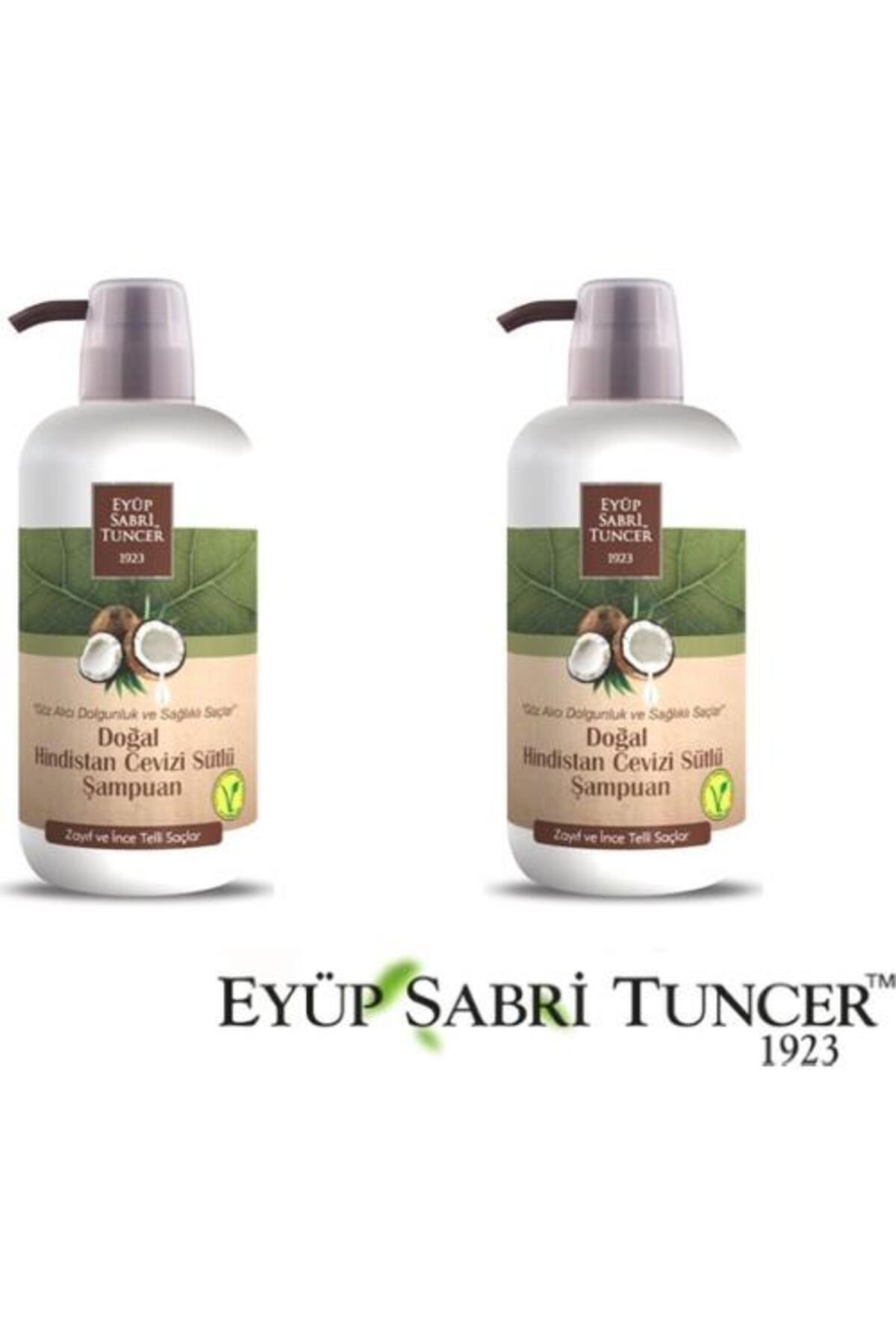 Doğal Hindistan Cevizi Sütlü Şampuan 600 ml x 2