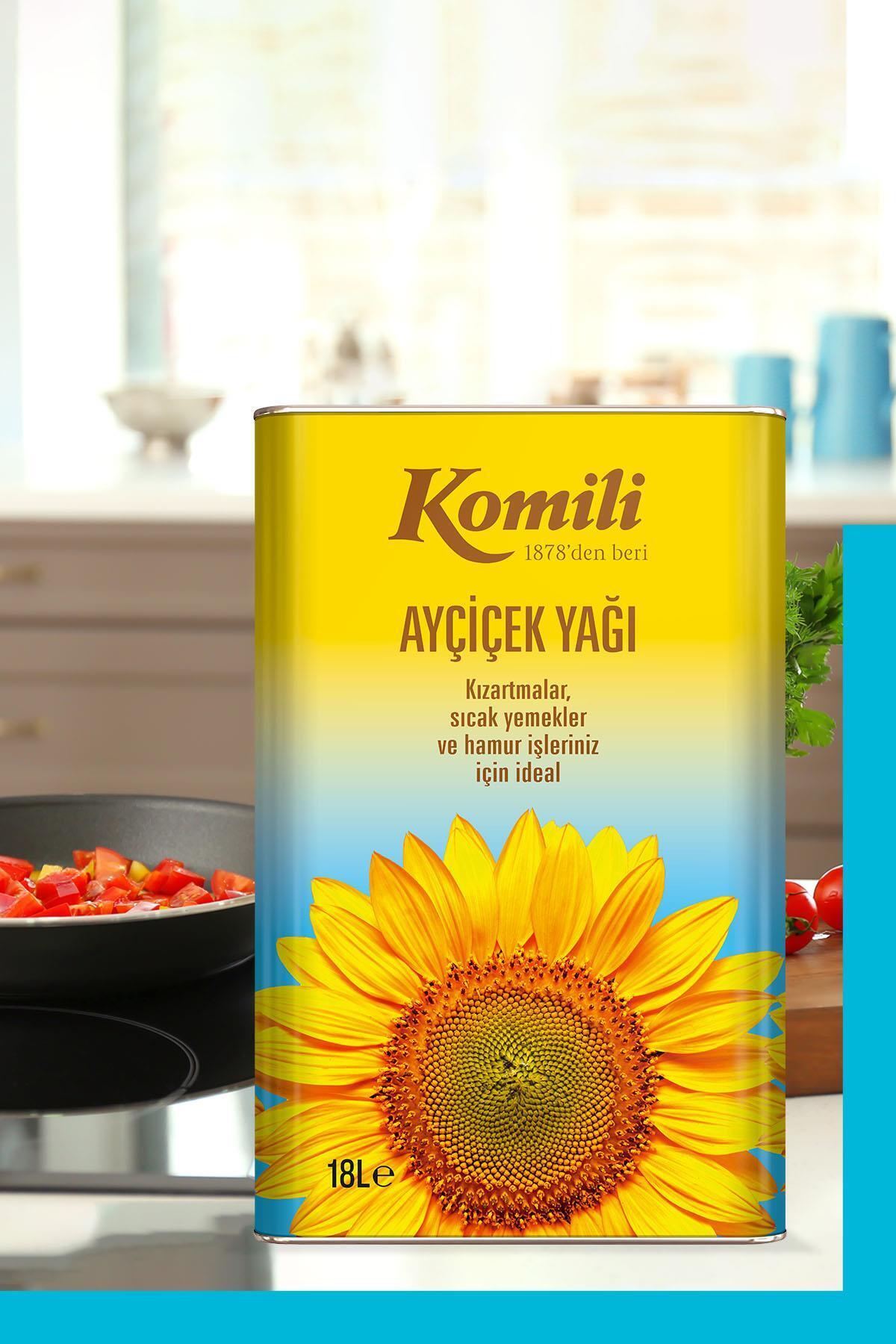 Ayçiçek Yağı 18 Lt Teneke