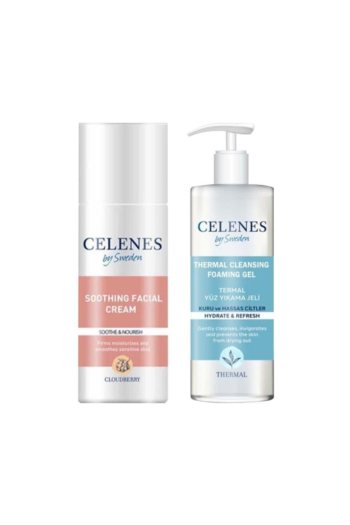 By Sweden Temizleme Jeli 250 Ml Ve Yatıştırıcı Yüz Kremi 50 Ml