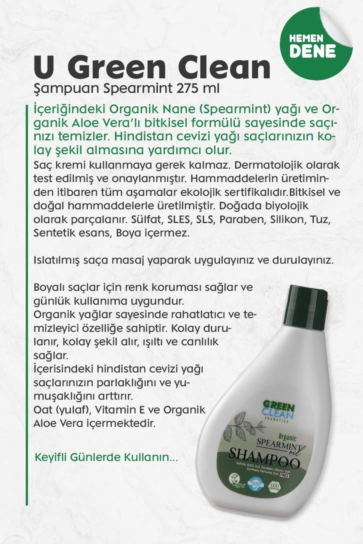 Şampuan Spearmint 275 ml