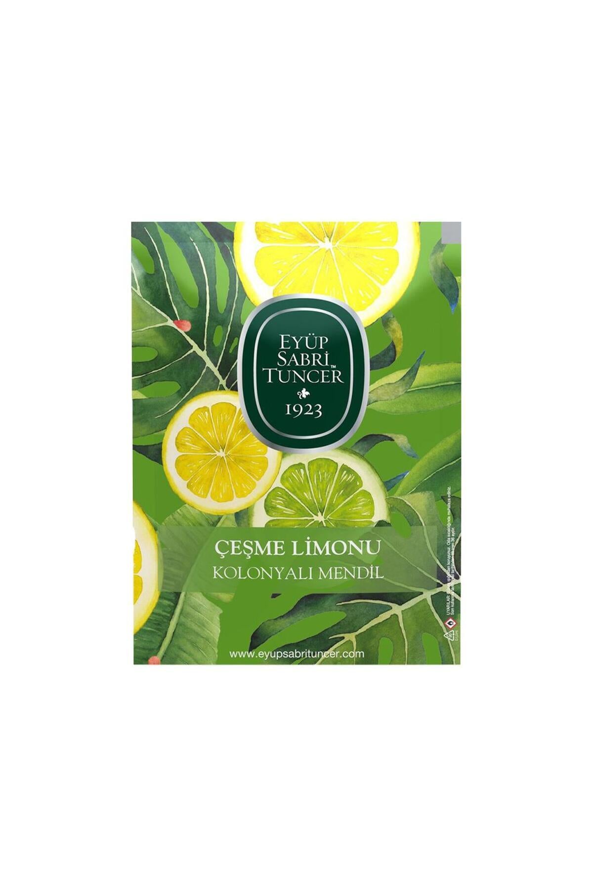 Çeşme Limonu Kolonyalı Mendil 30'lu (Büyük Boy)