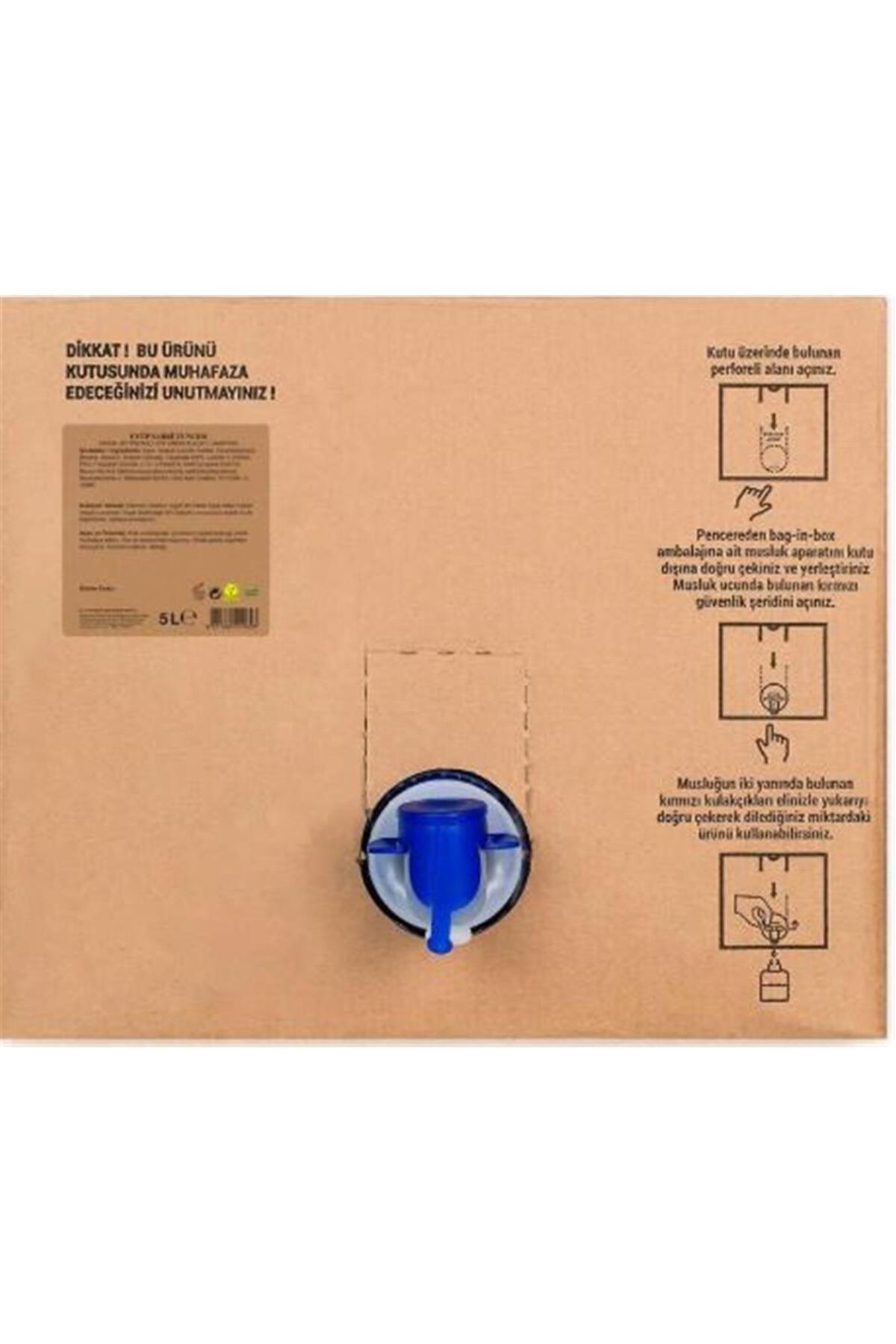 Alaçatı Lavantası Doğal Zeytinyağlı Sıvı Sabun 5 lt - Bag in Box