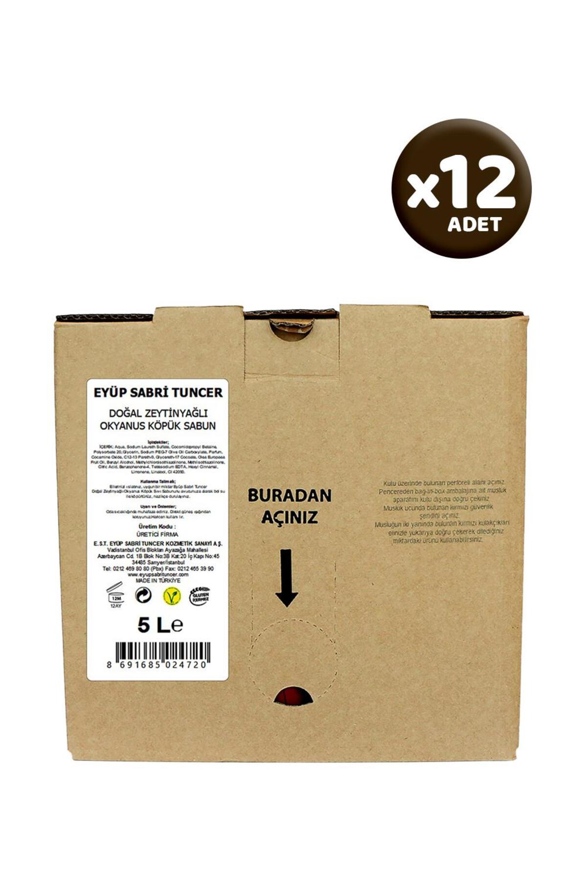 Köpük Sabun Okyanus 5000 ml x 12 Adet