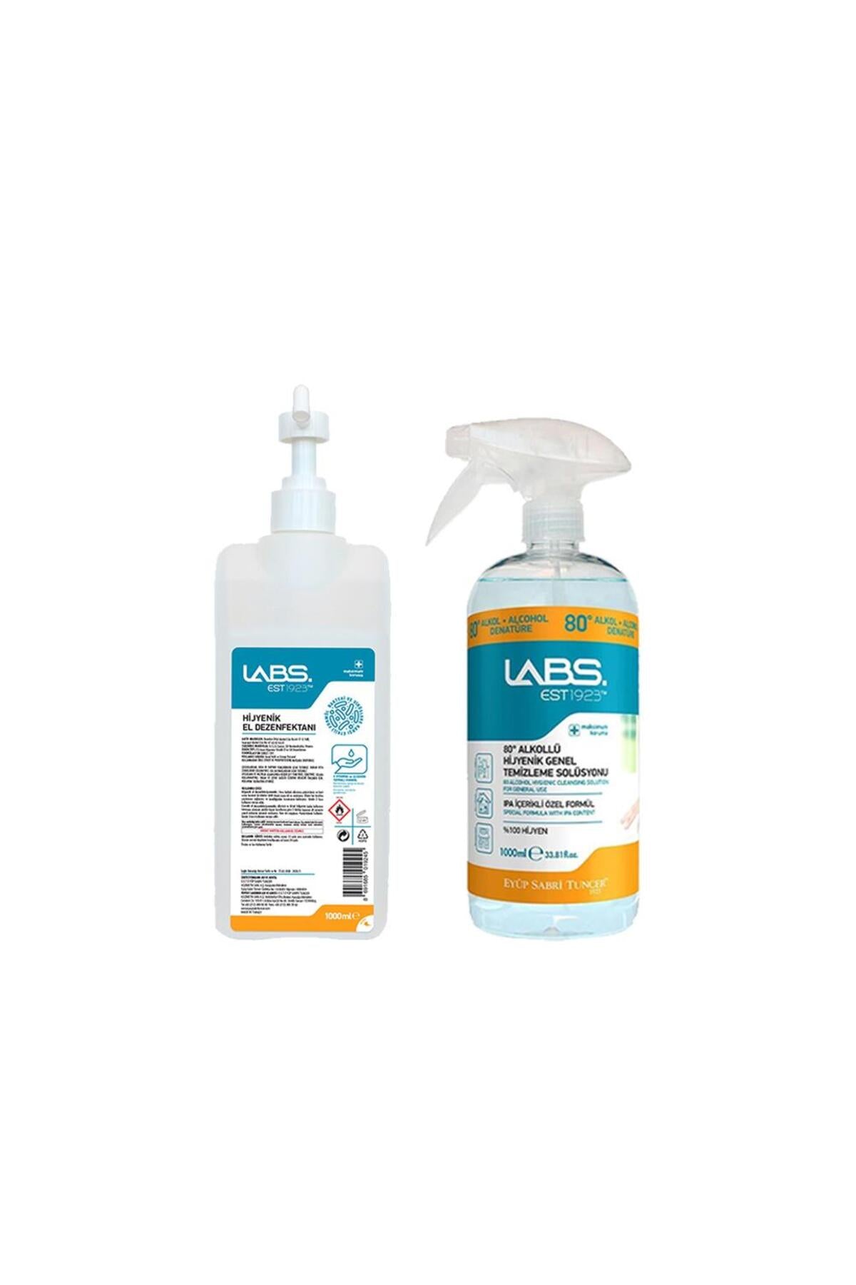 Labs Dezenfektan Pompalı Ve Fısfıs 1 Lt