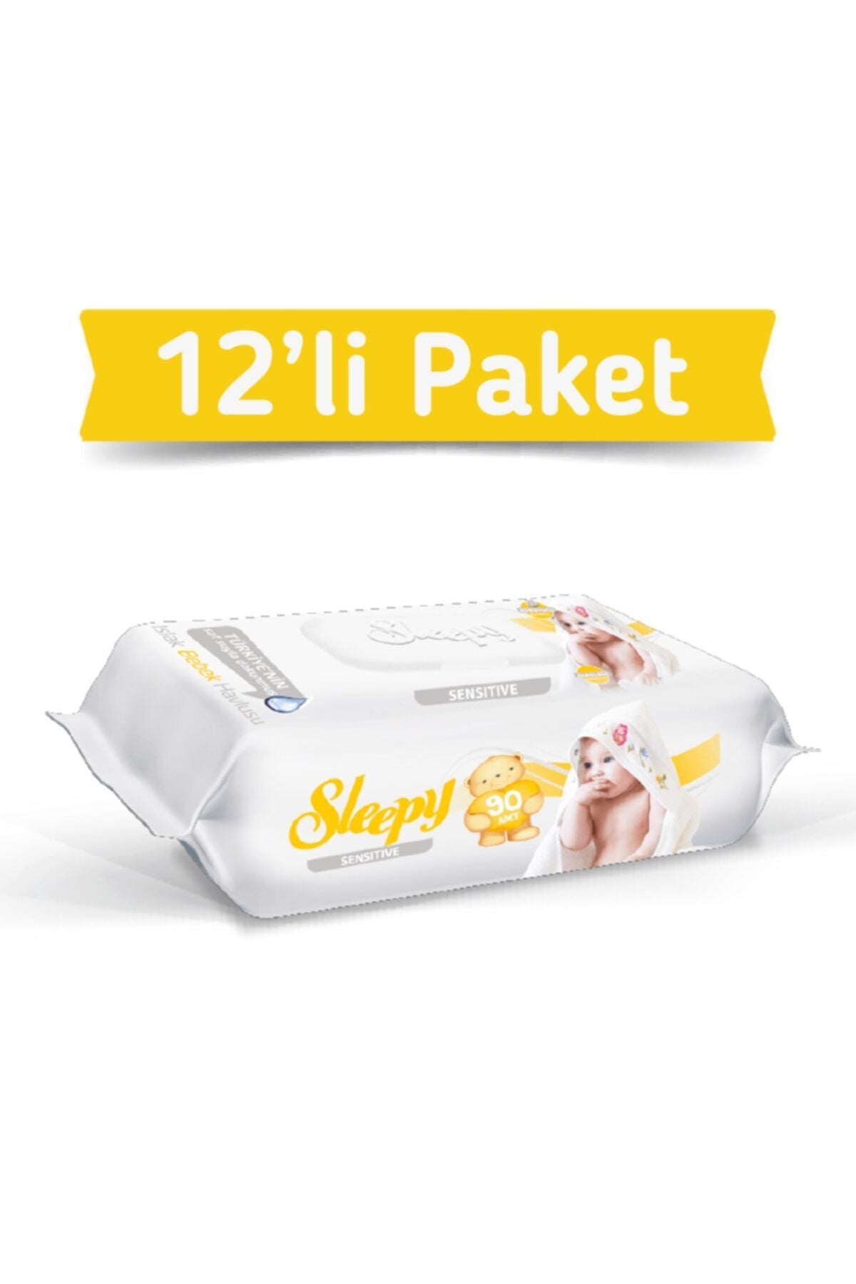 Islak Mendil Sensitive X 12 Adet