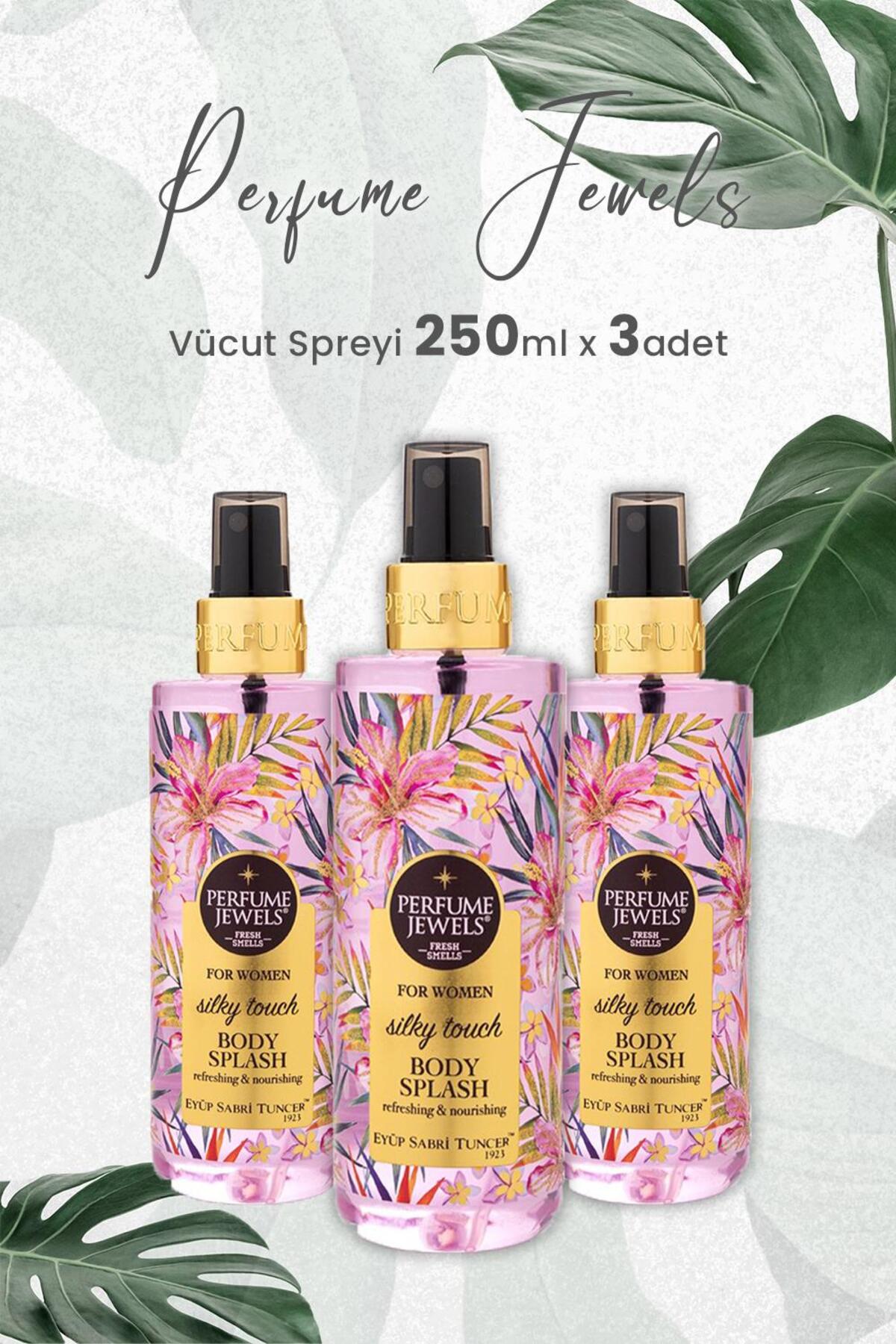 Pj Body Splash Silky Touch 250 ml x 3 Adet