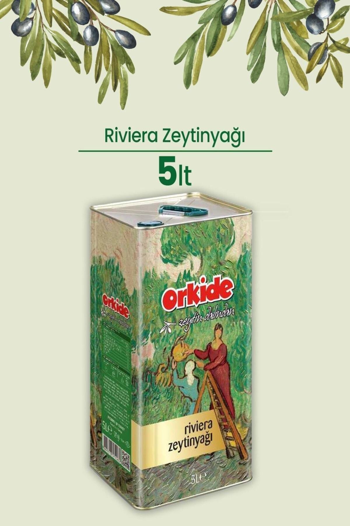 Riviera Zeytinyağı Teneke 5 Lt