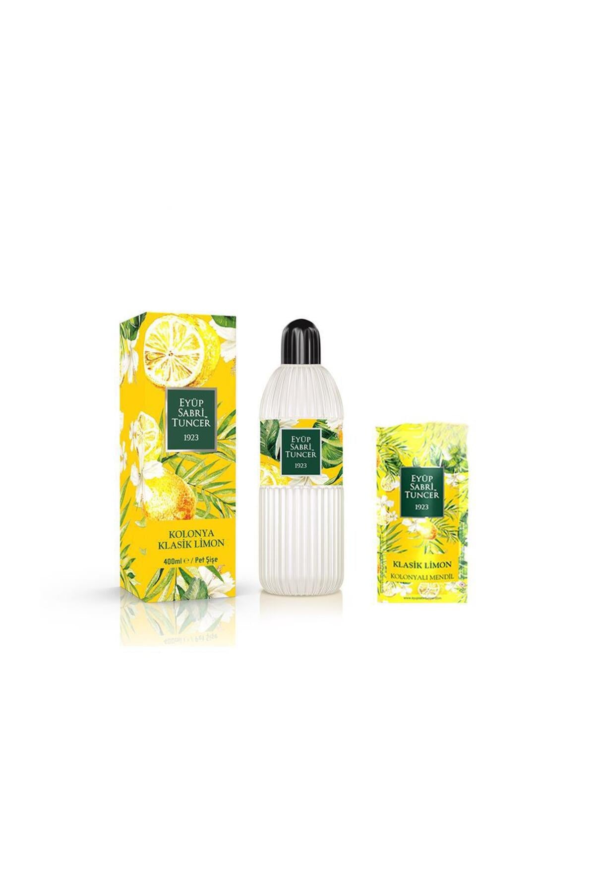 Kolonyalı Mendil ve Klasik Limon Kolonyası 400 ML