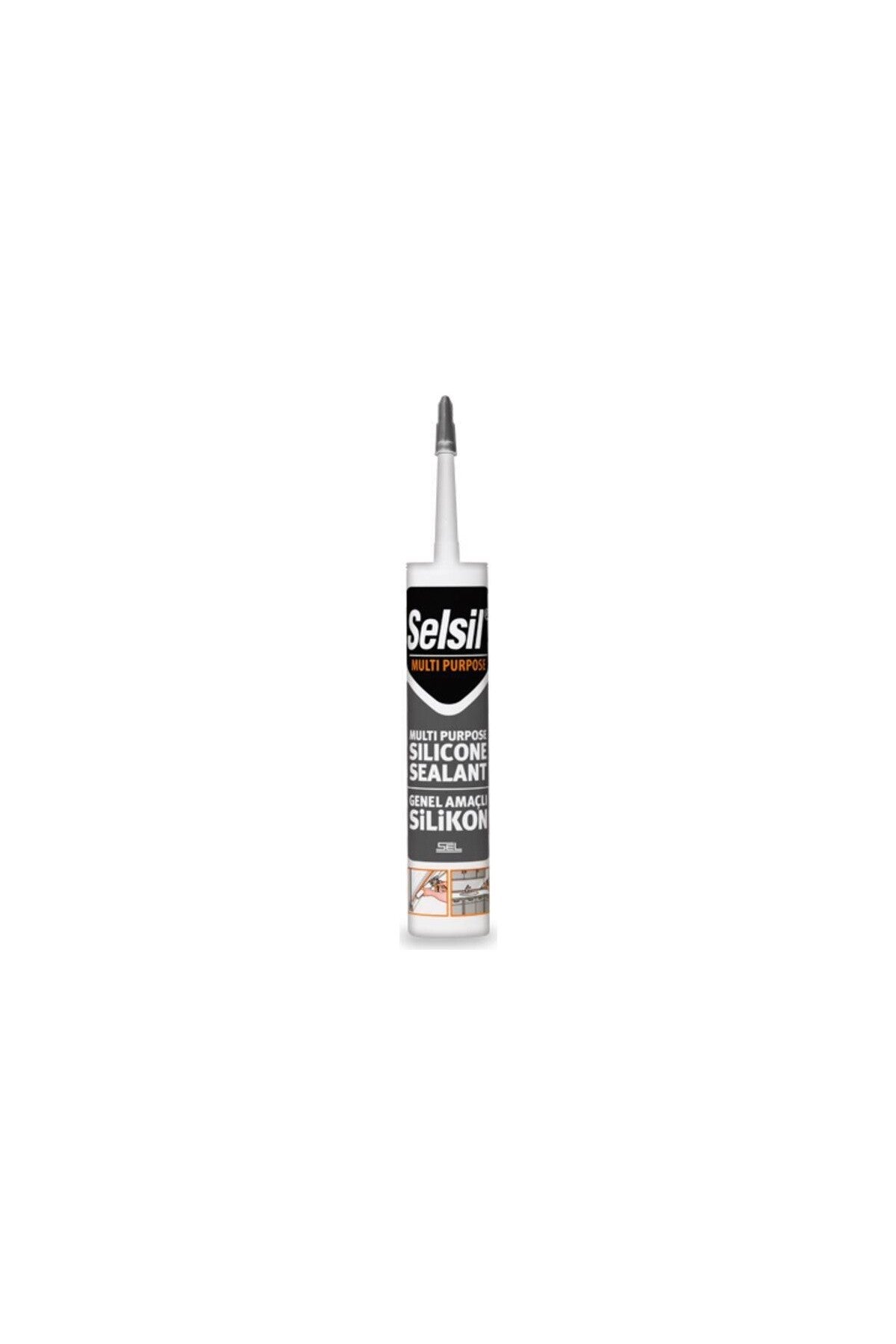 Genel Amaçlı Silikon Beyaz 280 Gr 2 Adet
