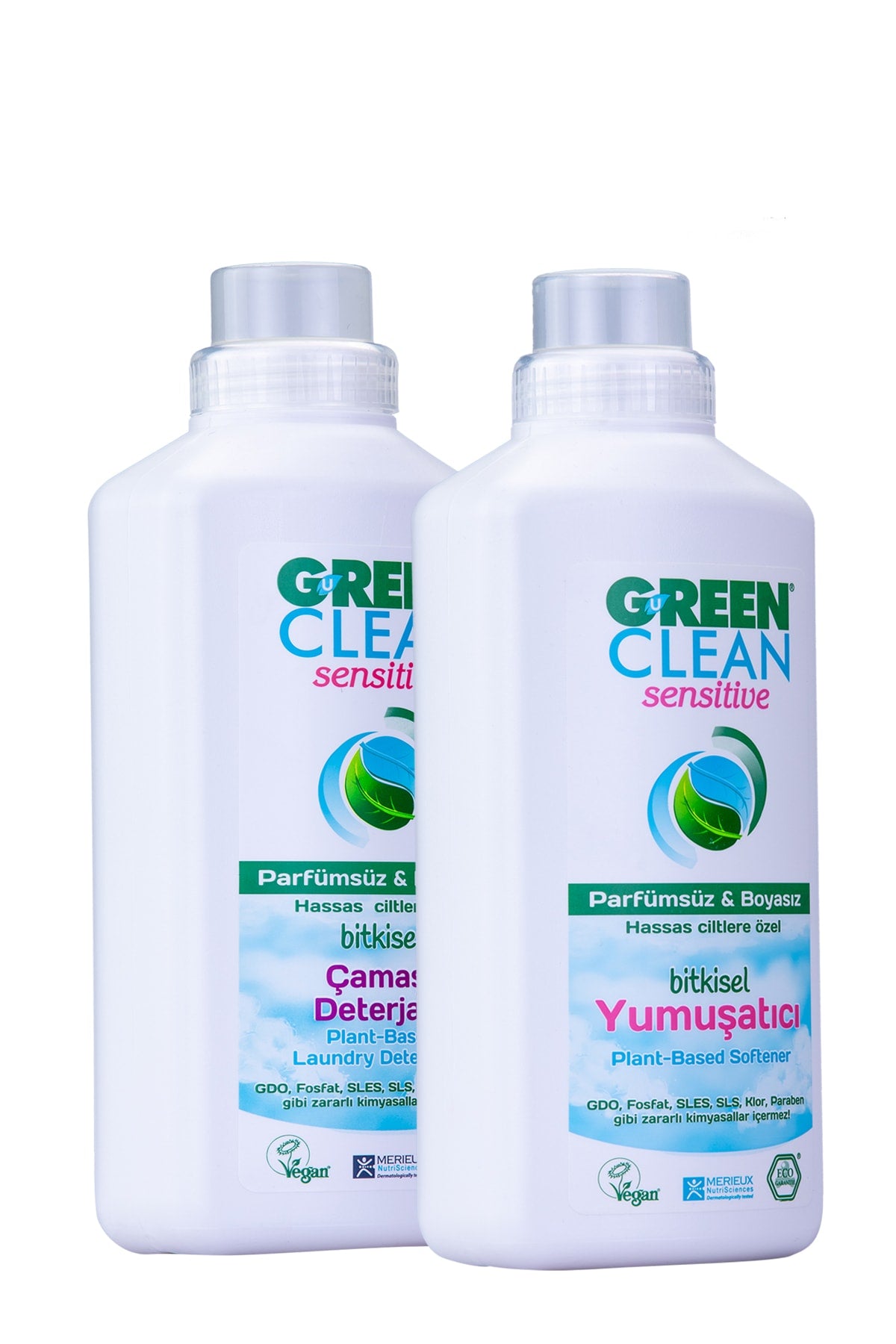 Sensıtıve (Kokusuz) Sıvı Çamaşır Deterjanı 1 l + Yumuşatıcı 1 l