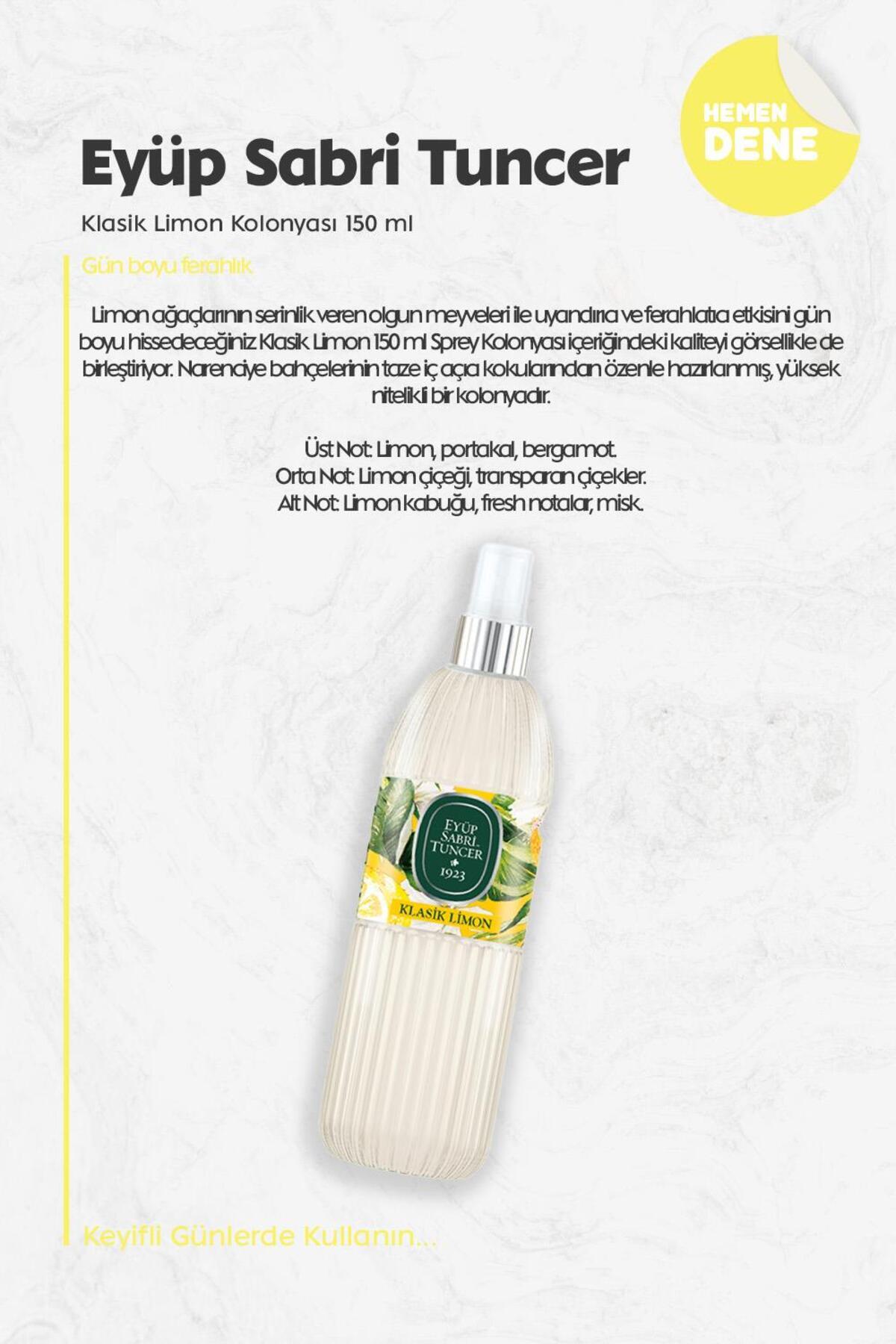 Klasik Limon Kolonyası 150 ml
