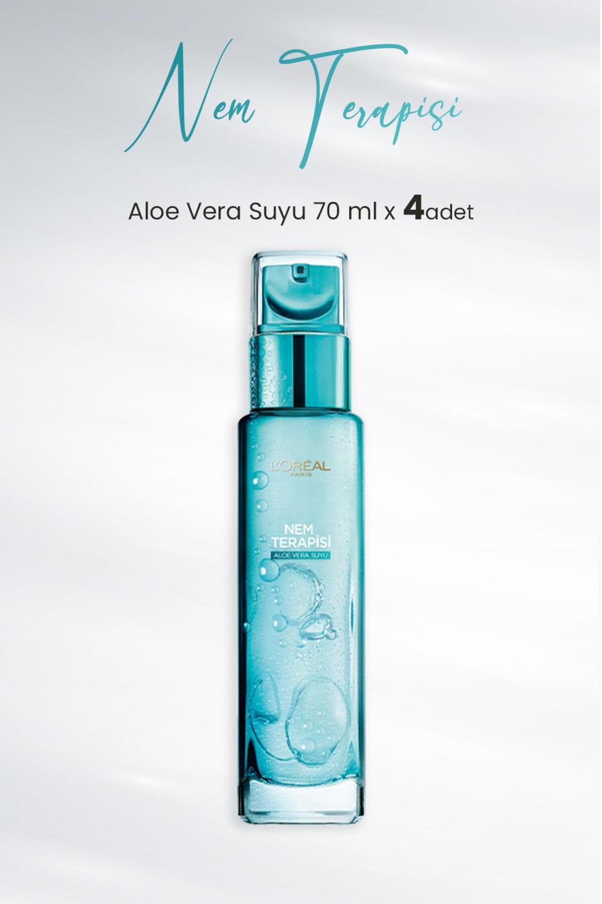 Nem Terapisi Aloe Vera Suyu Normalden Kuruya Ciltler 70 ml