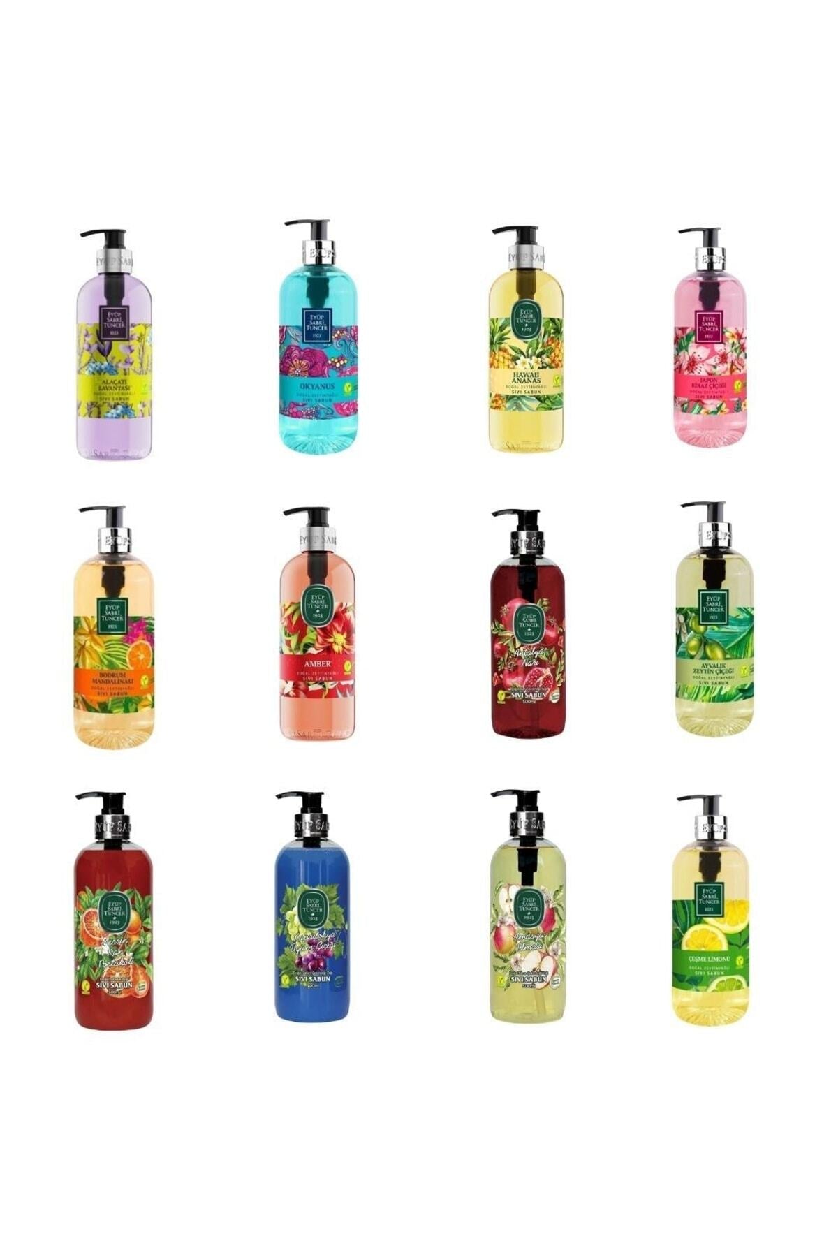Karma Sıvı Sabun Seti 500 ml (12 çeşit)