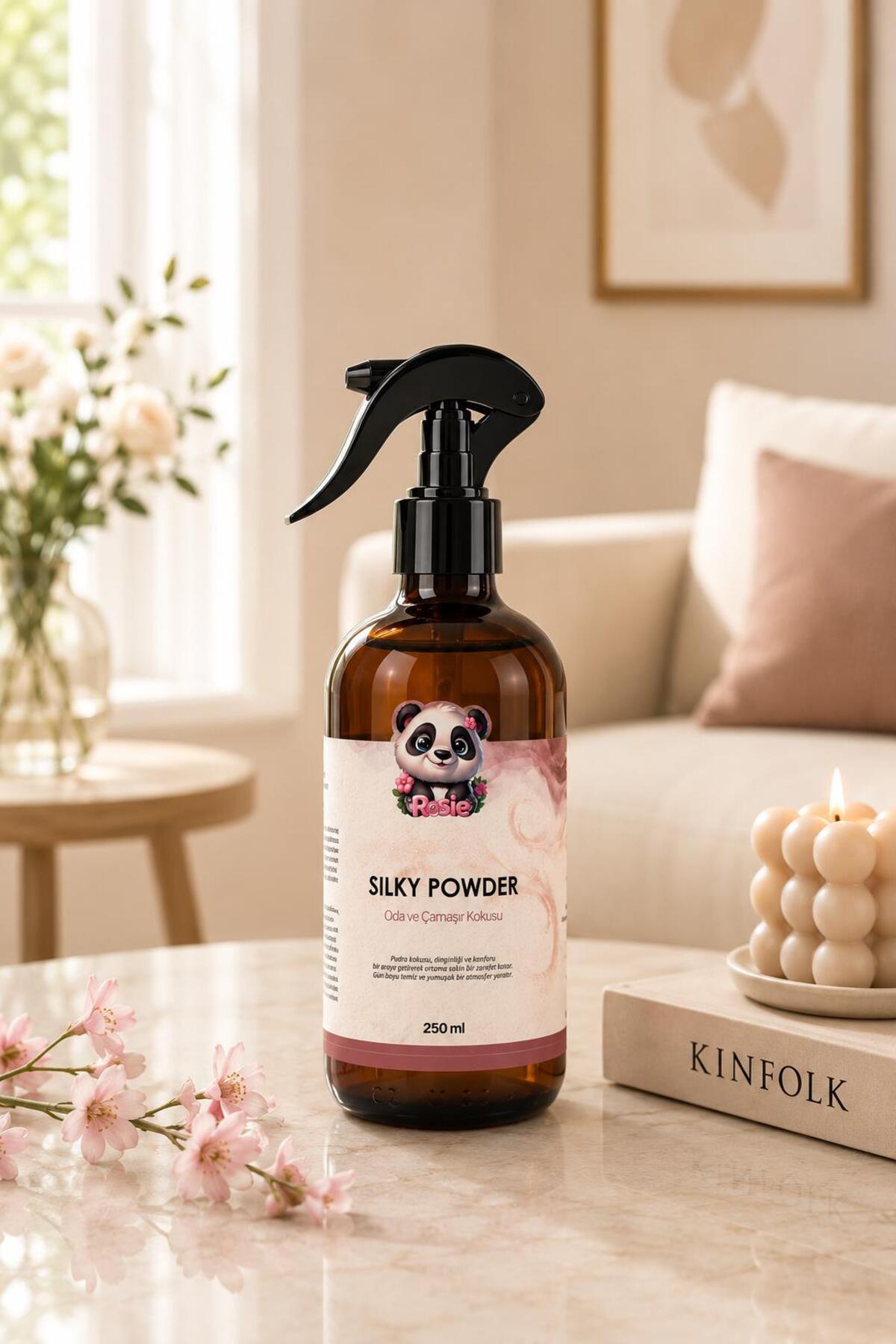 3 adet Silky Powder Oda ve Çamaşır Spreyi 250 ml