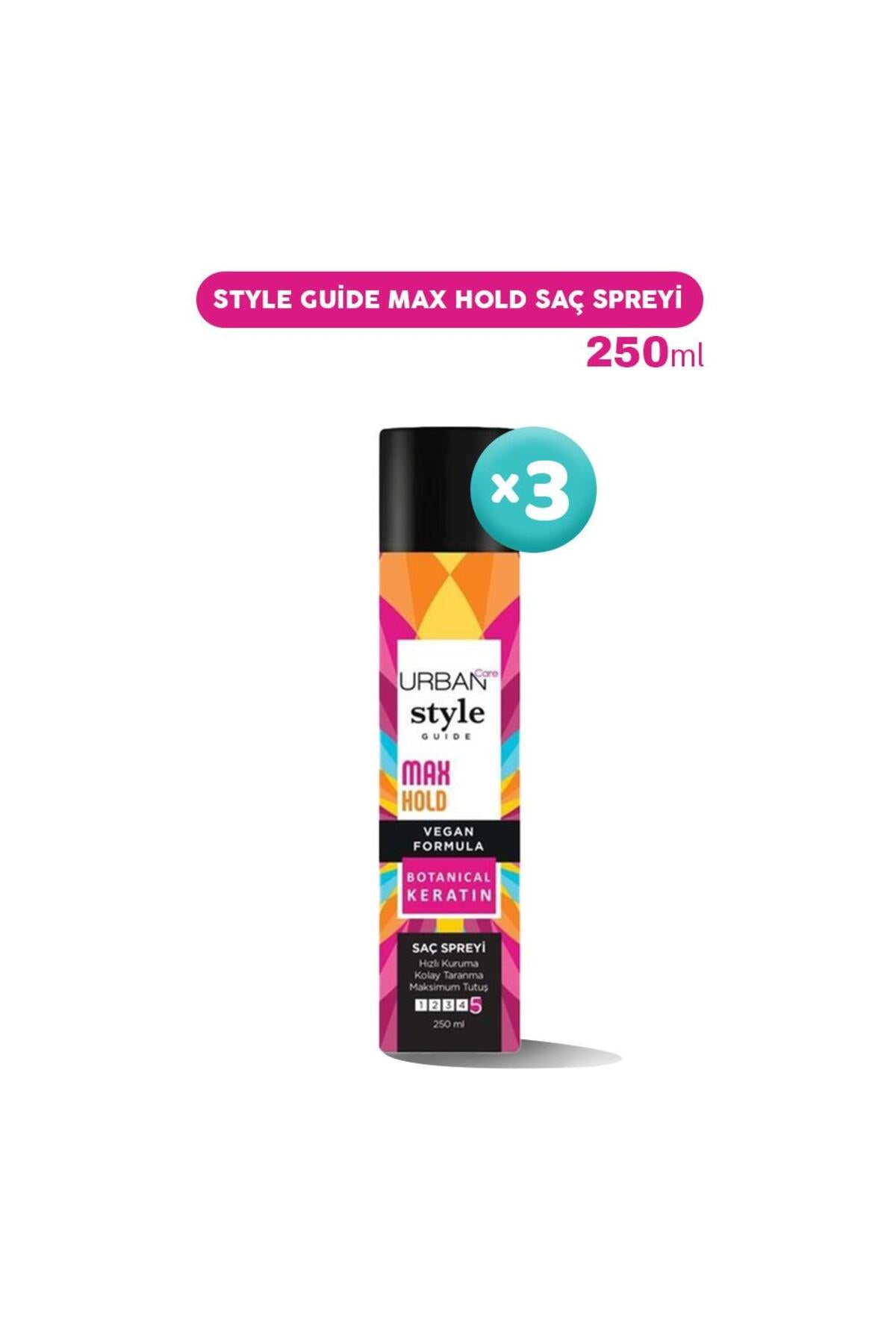 Style Guide Max Hold Saç Spreyi 250 ml No 5 X 3