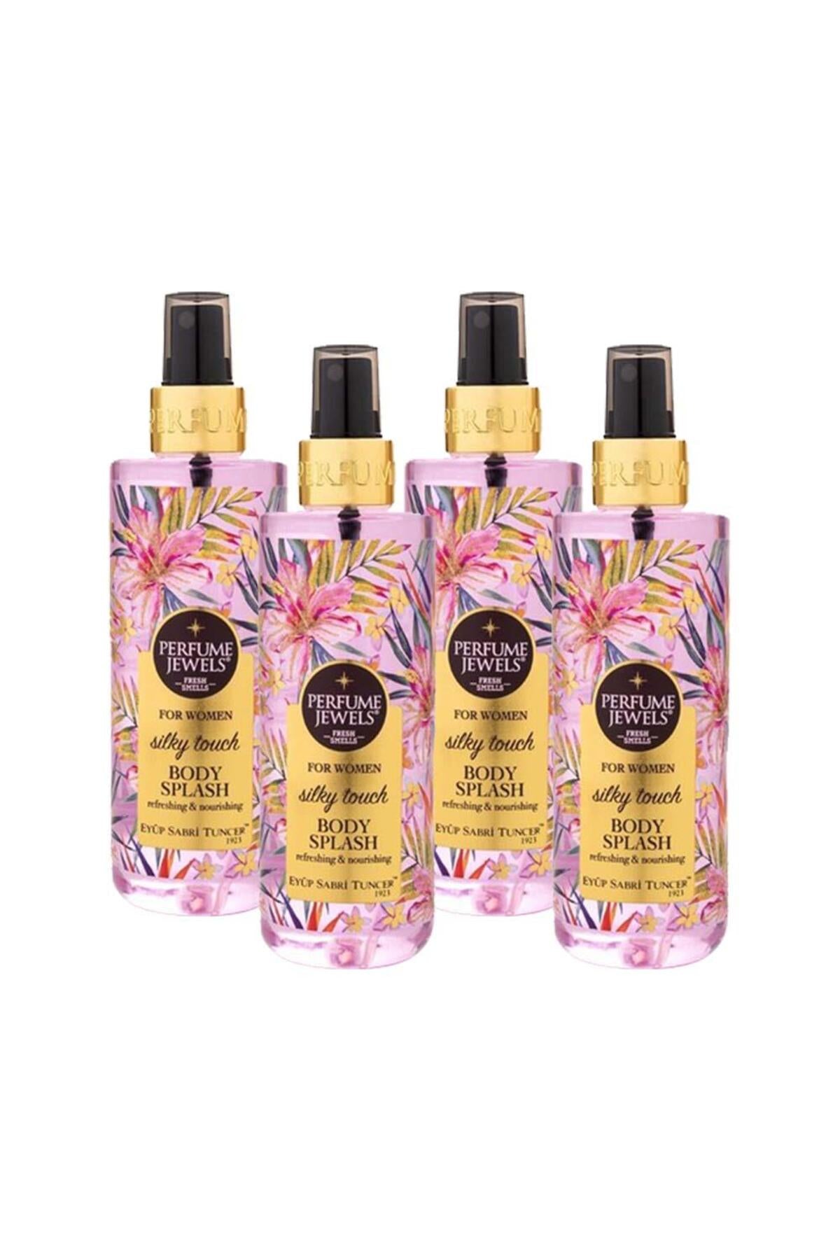 Pj Body Splash Silky Touch 250 ml X 4