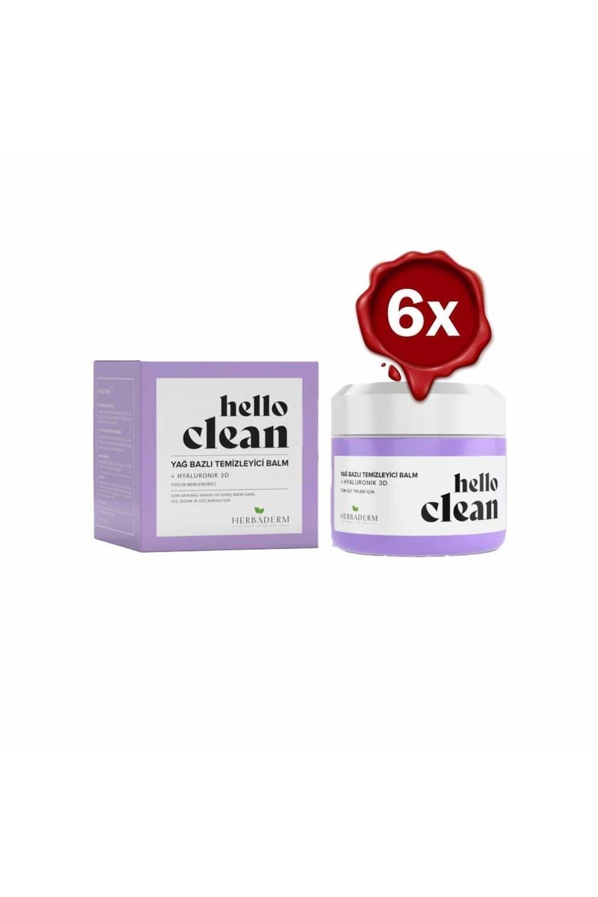 Hello Clean Yağ Bazlı Temizleyici Balm Hyaluronık 3d 100 Ml X 6