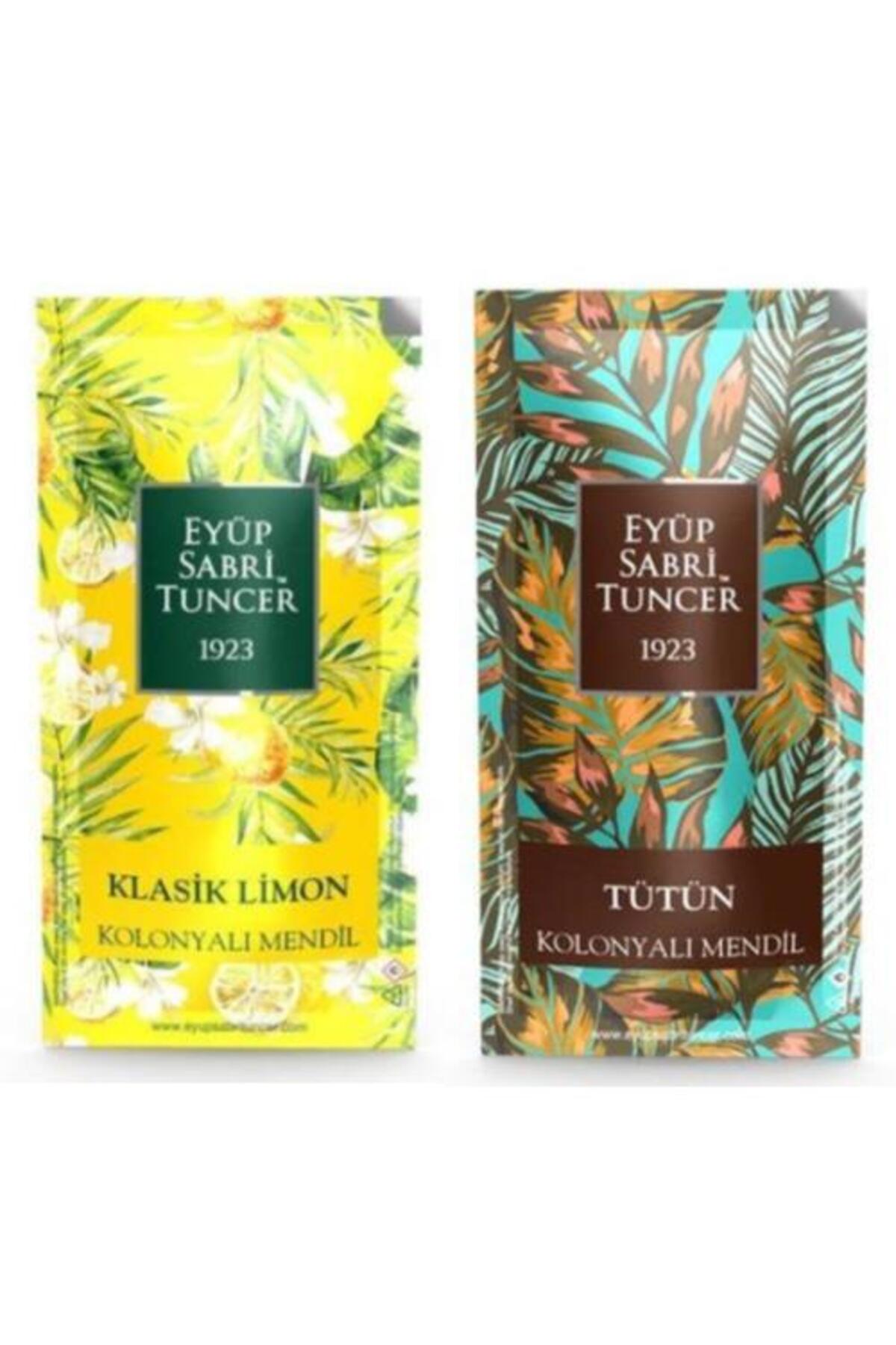 Klasik Limon Ve Tütün Kolonyalı Mendil 150 Li (2 Adet)