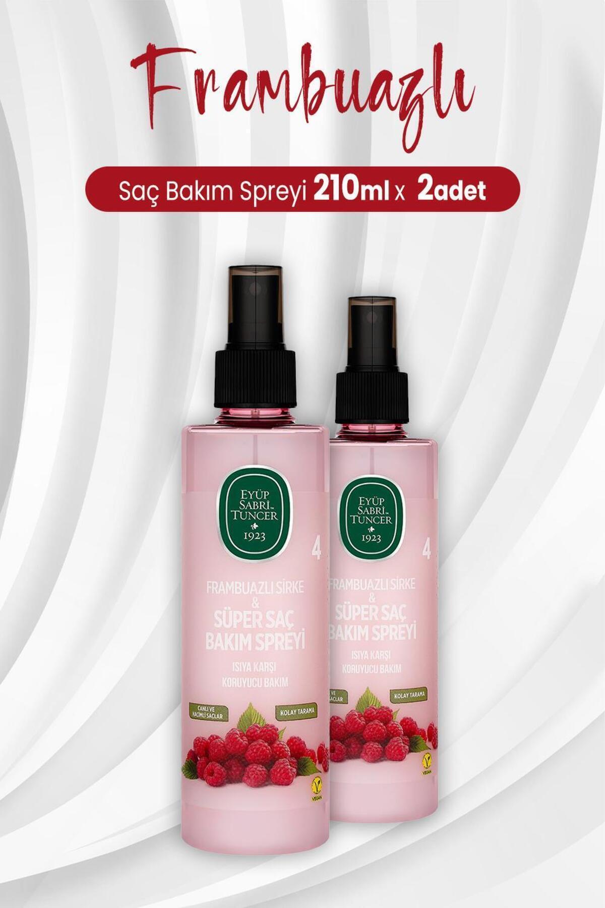 Frambuazlı Sirke Ve Süper Saç Bakım Spreyi 210 ml x 2 Adet