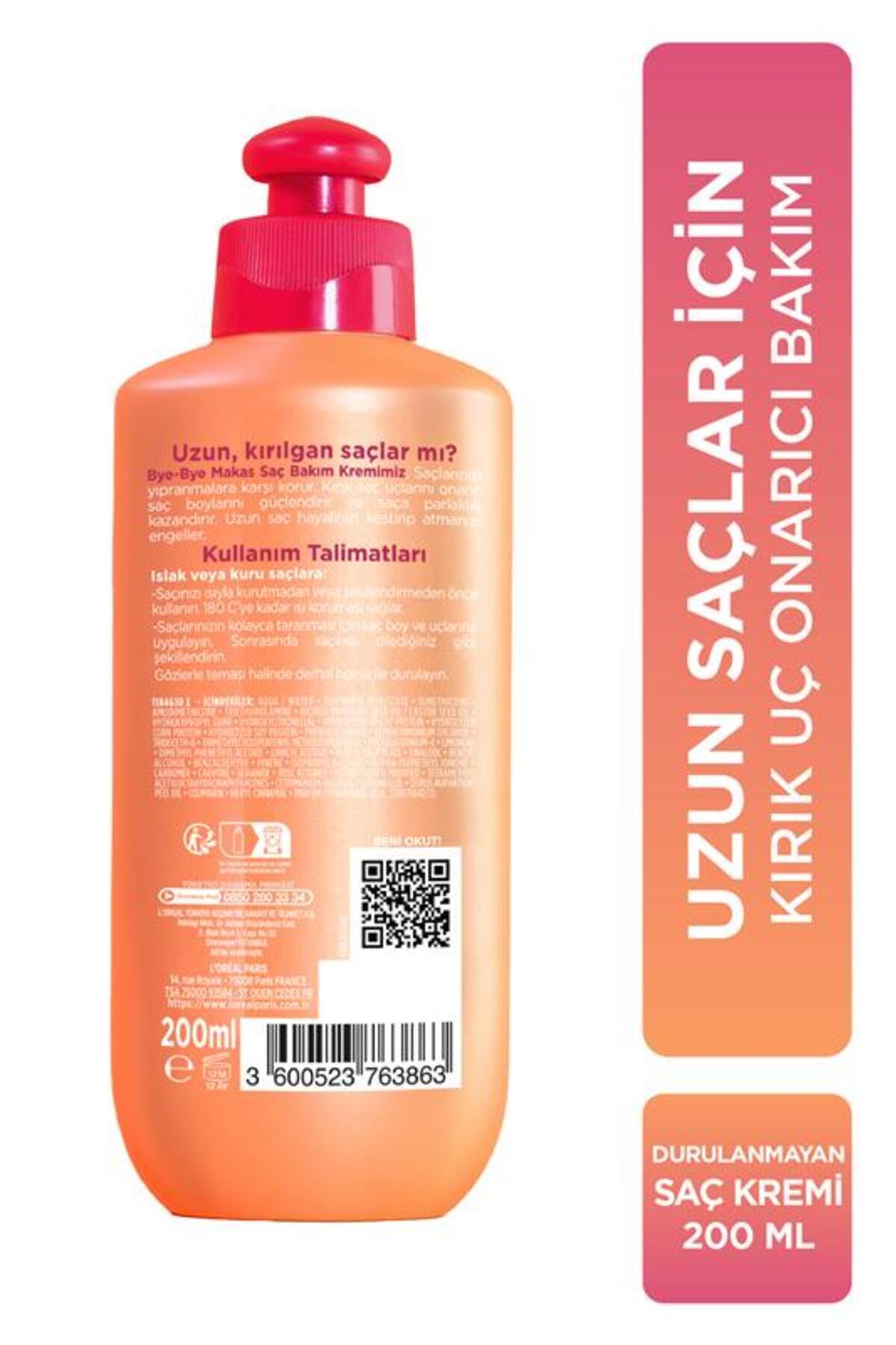 Saç Bakım Kremi Dream Long & Byebye Makas 200Ml
