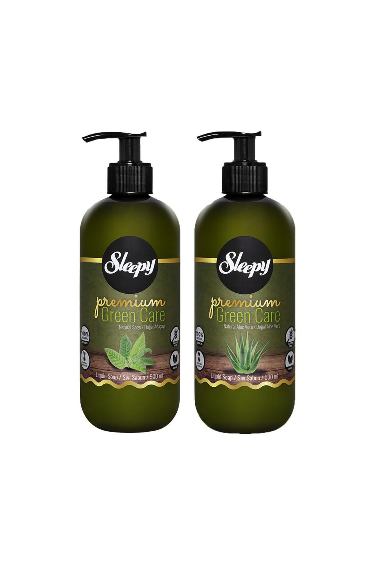 Premium Green Care Sıvı Sabun Adaçayı ve Aloe Vera 500 ml