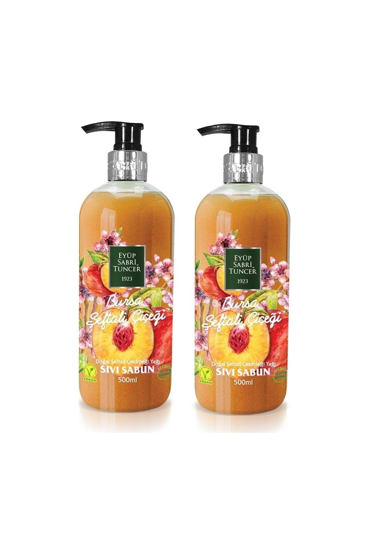 Bursa Şeftali Çiçeği Sıvı Sabun 500 ml x 2
