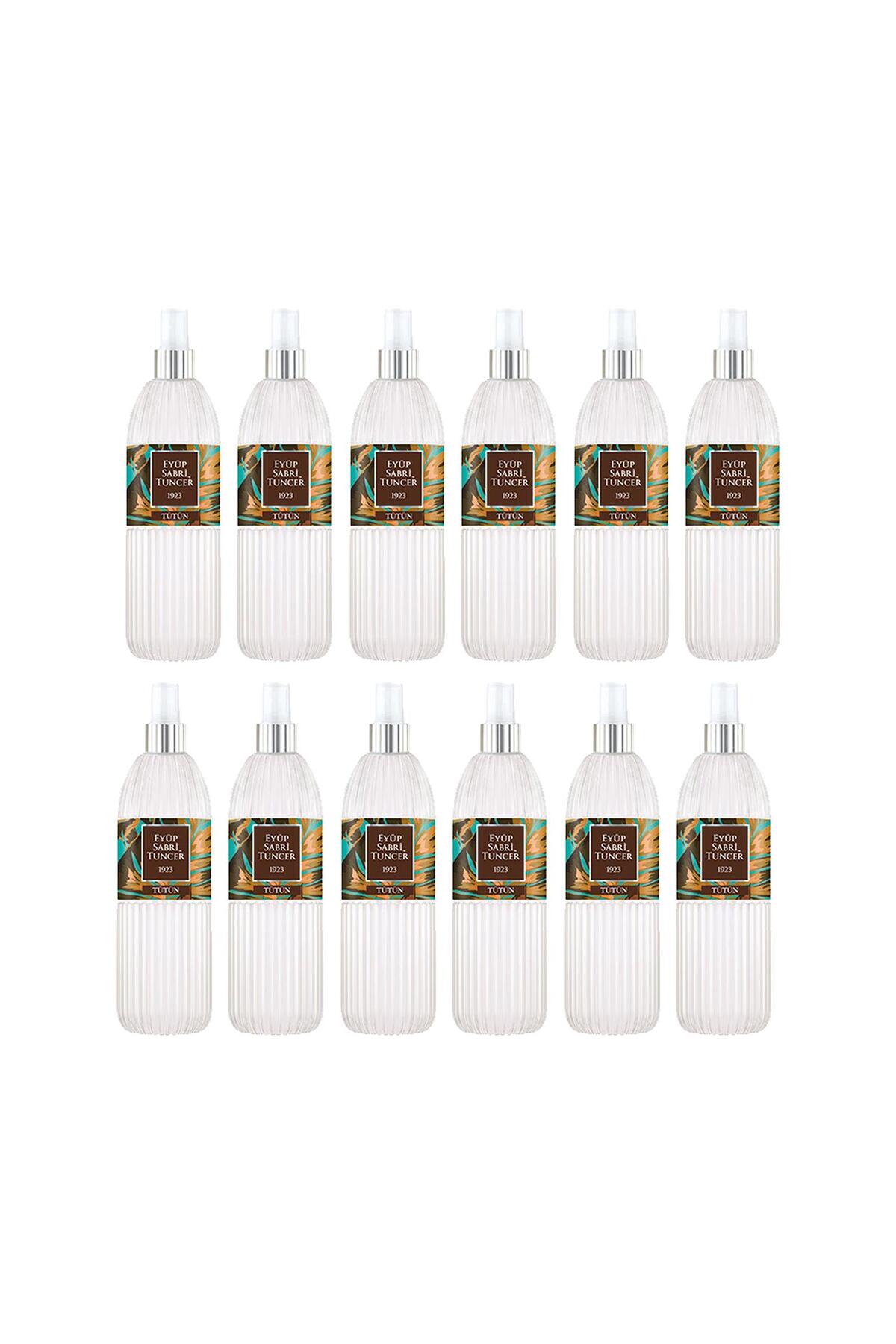 Tütün Kolonyası Silindir Pet Şişe Sprey 150 ml x 12 Adet